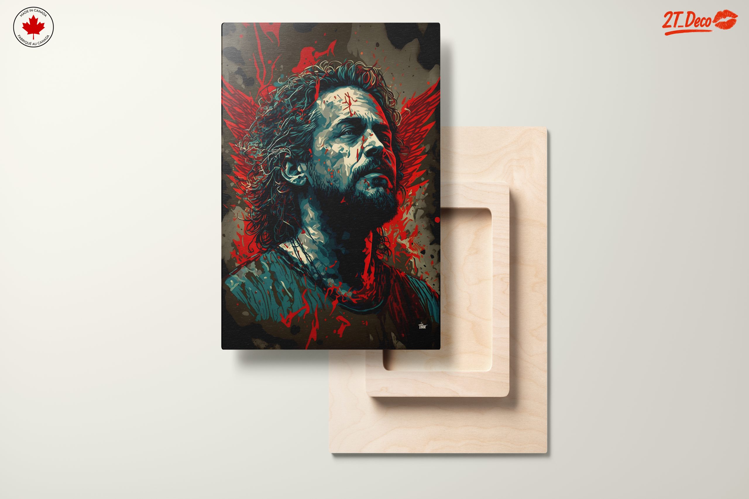 Vibrant Contemporary Portrait of a Character - Image 11
