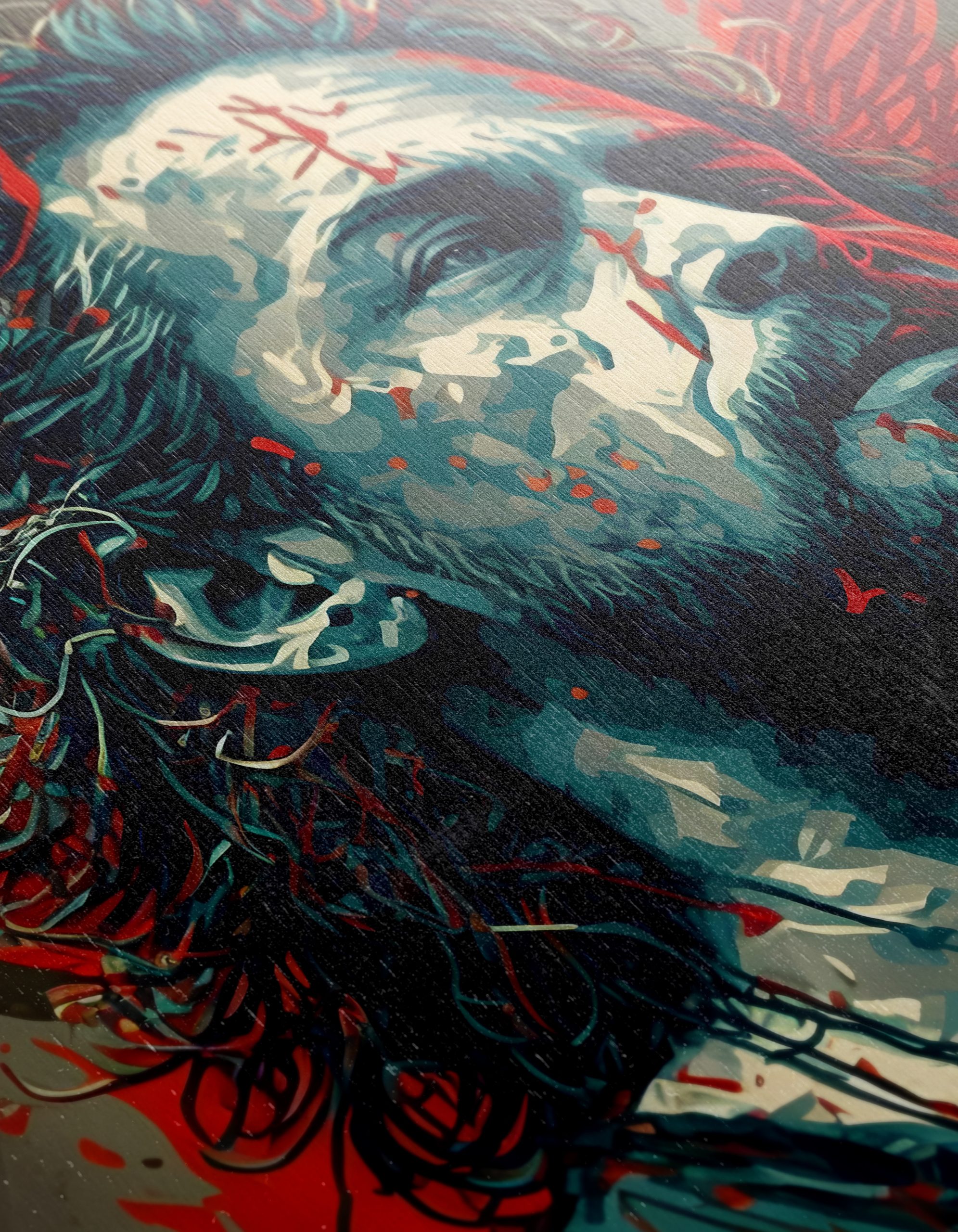 Vibrant Contemporary Portrait of a Character - Image 12