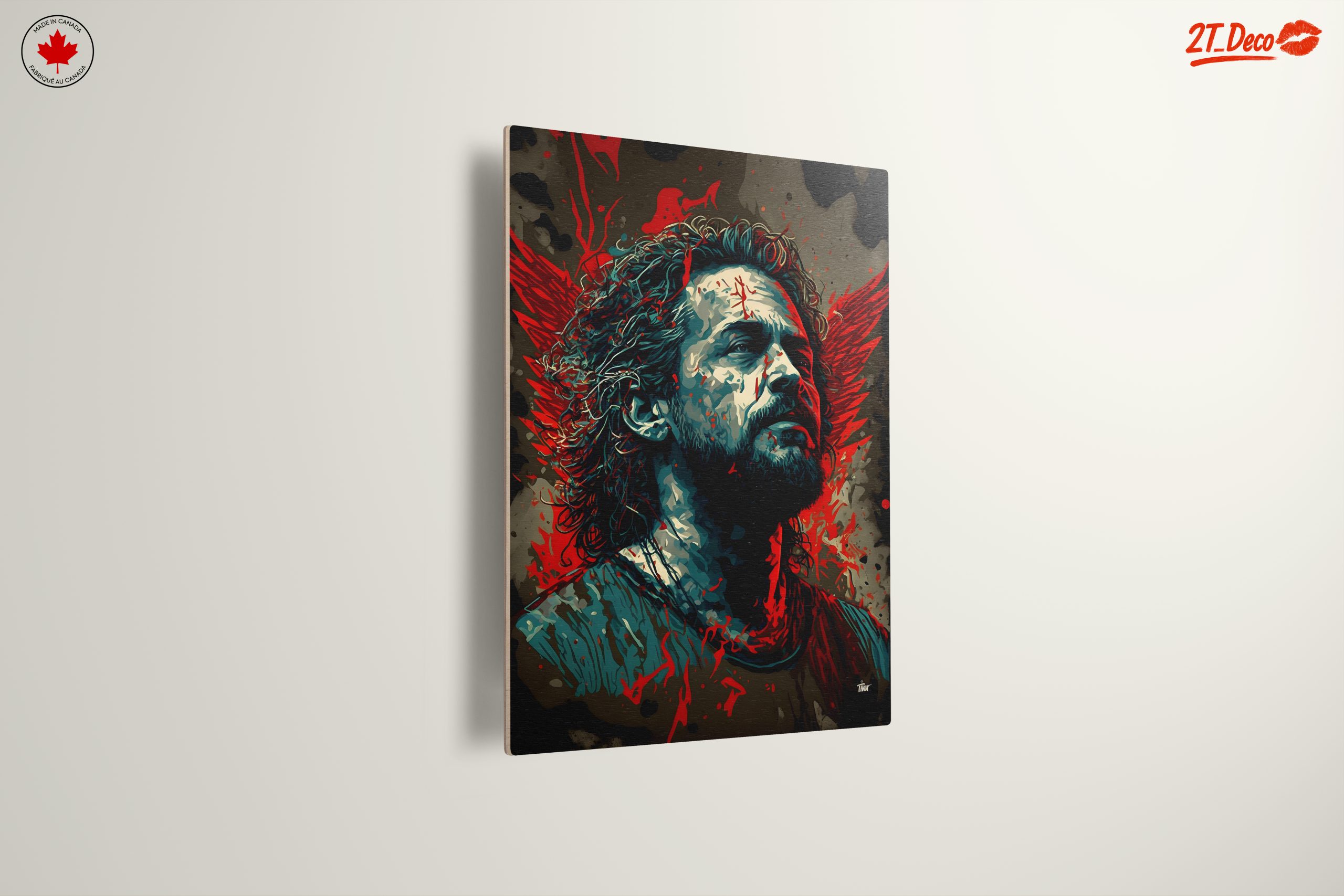 Vibrant Contemporary Portrait of a Character - Image 13