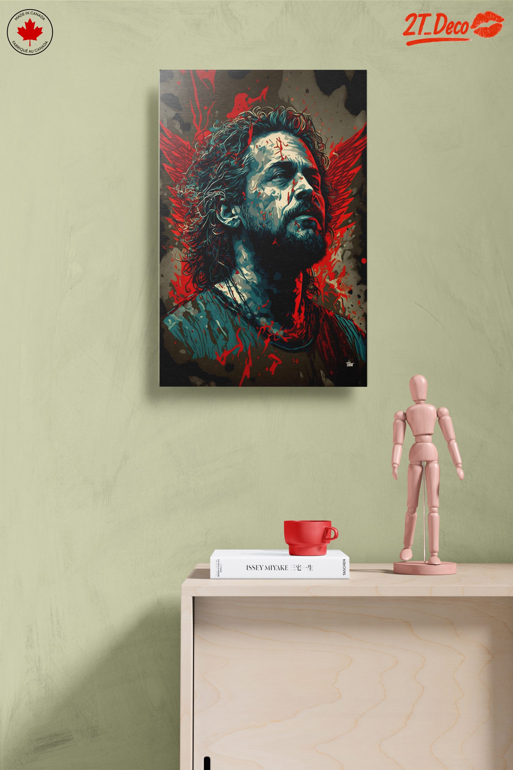 Vibrant Contemporary Portrait of a Character - Image 14
