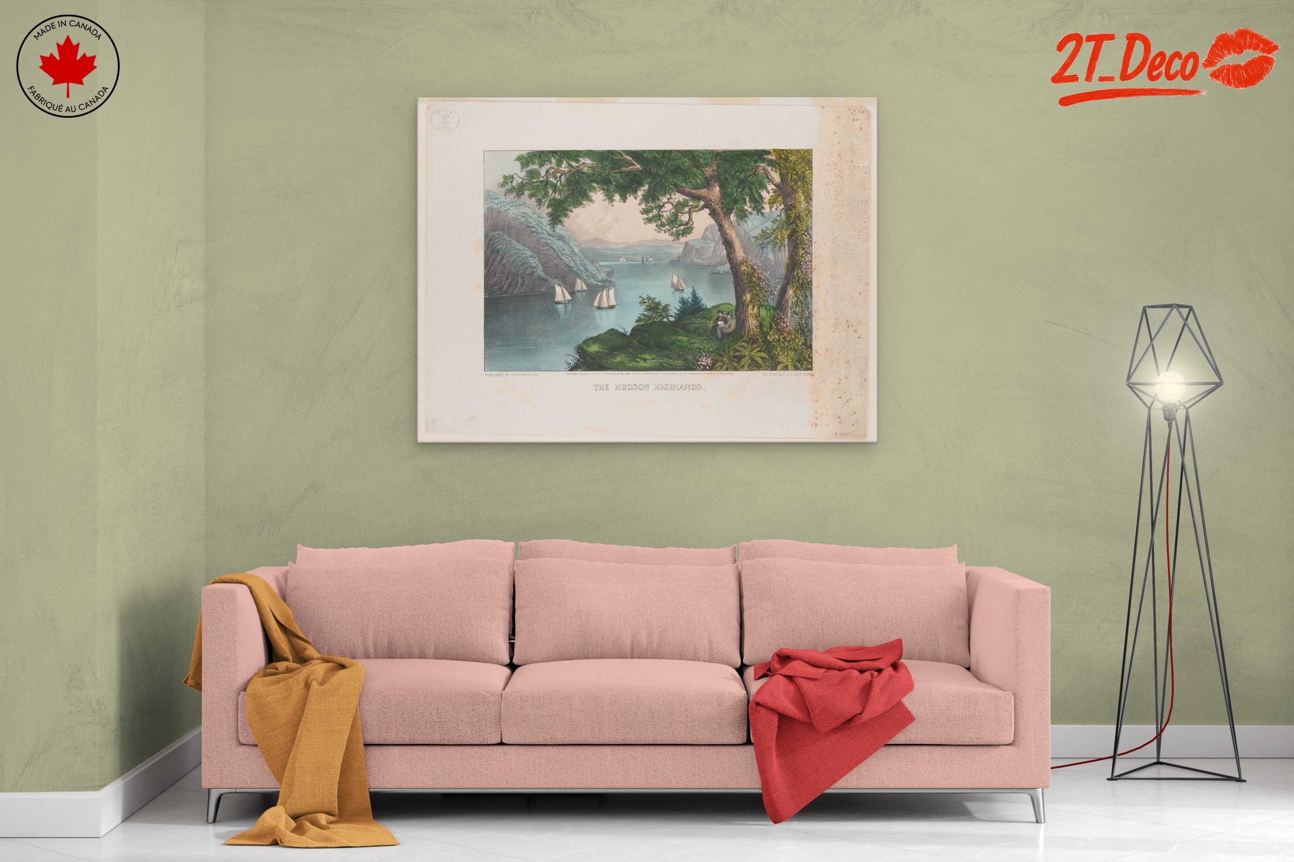 Hudson Highlands Scenic Landscape Artwork - Image 2