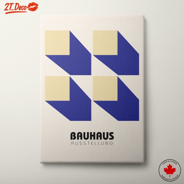 Geometric Bauhaus Art for Contemporary Spaces