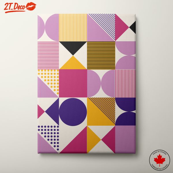 Colorful Geometric Abstract Art for Modern Spaces 3