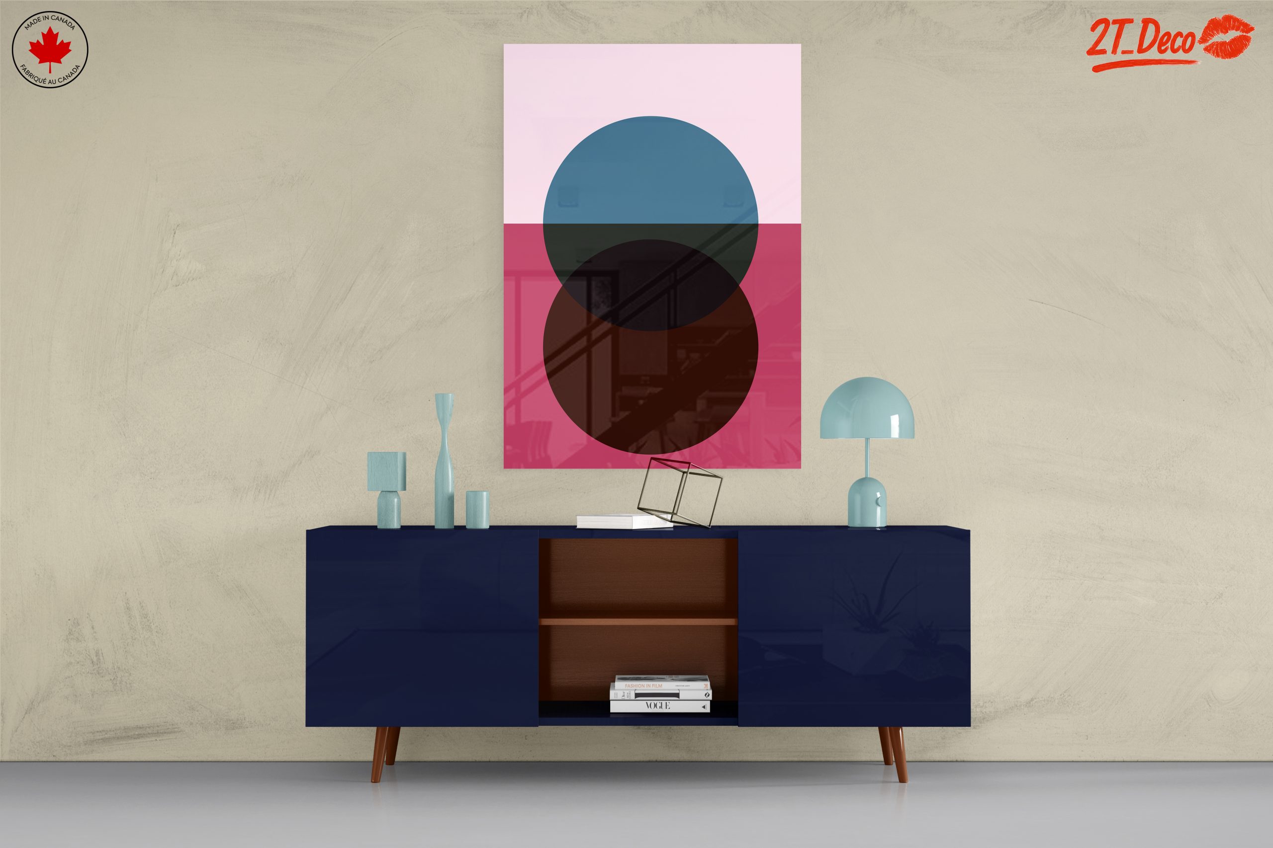 Modern Geometric Abstract Art Design 3 - Image 8