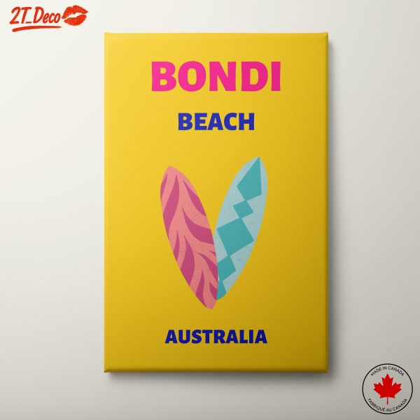 Vibrant Bondi Beach Art