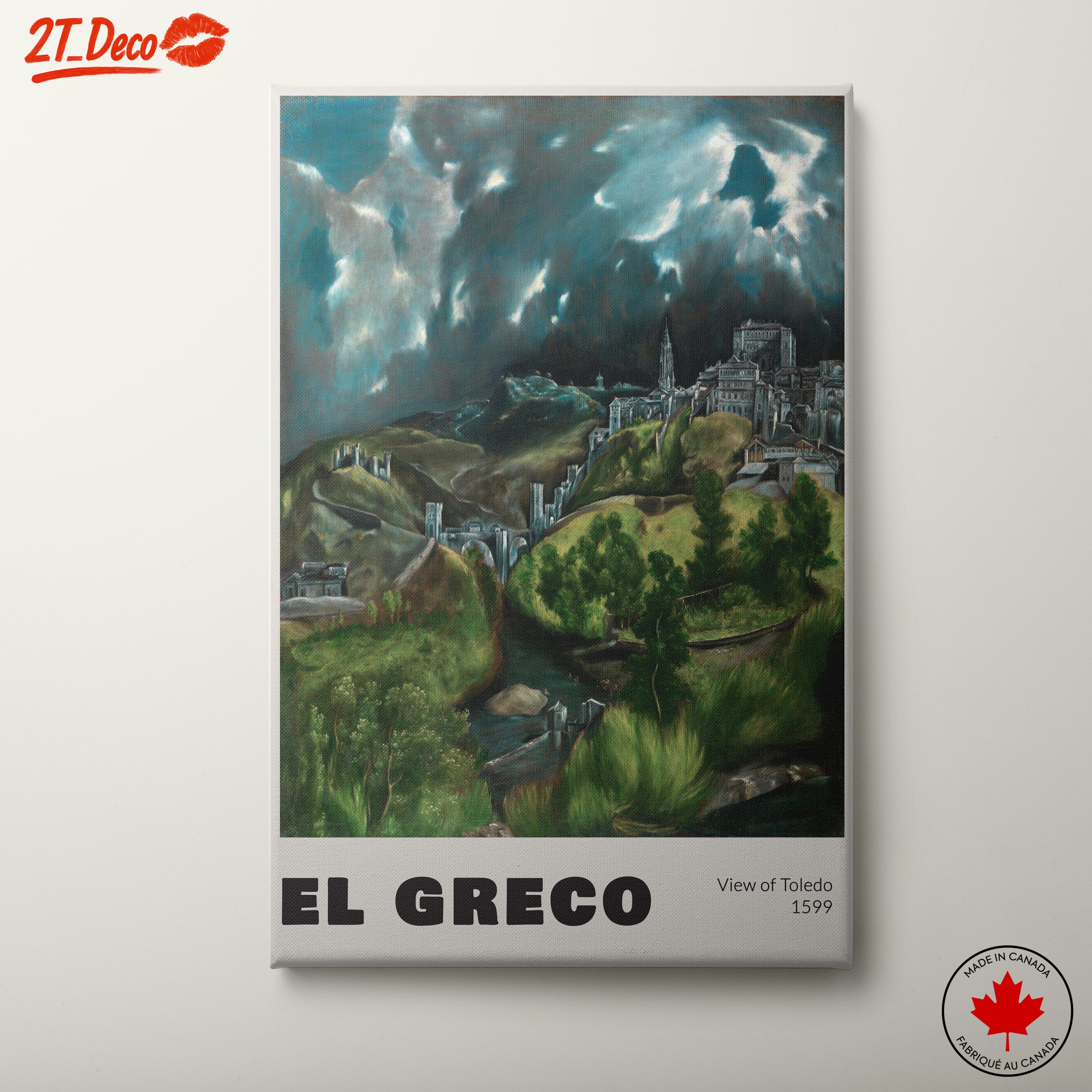 View of Toledo by El Greco