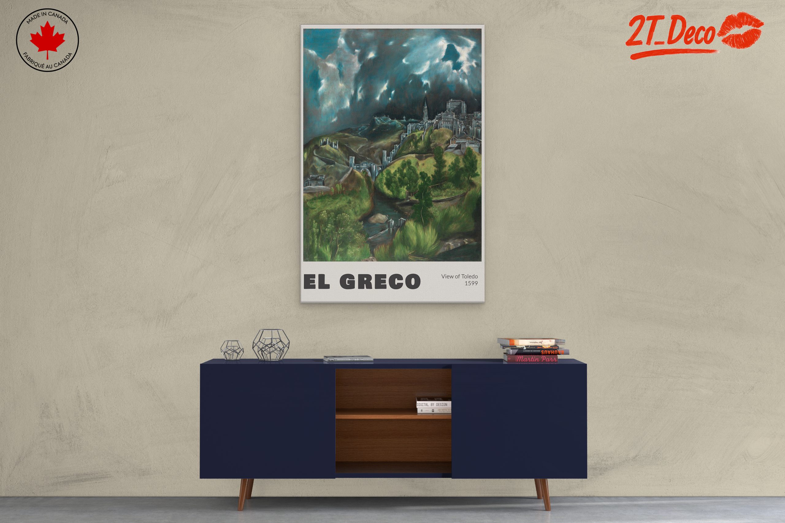 View of Toledo by El Greco - Image 3