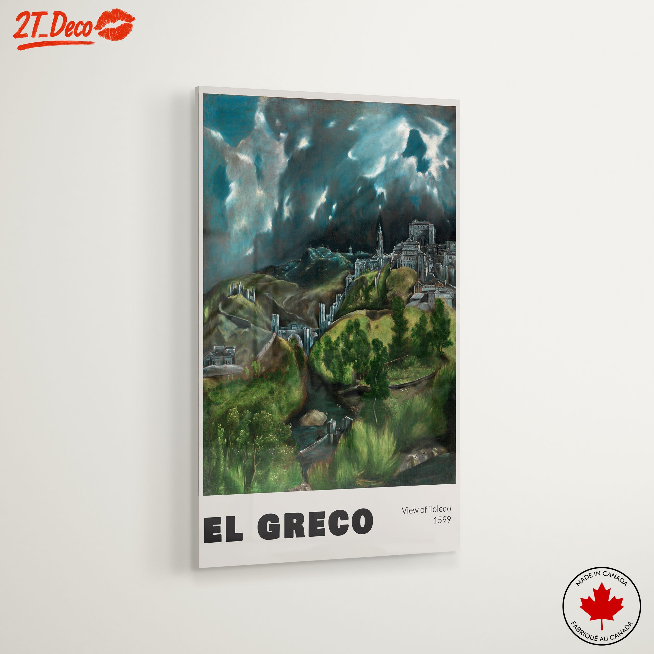 View of Toledo by El Greco - Image 6