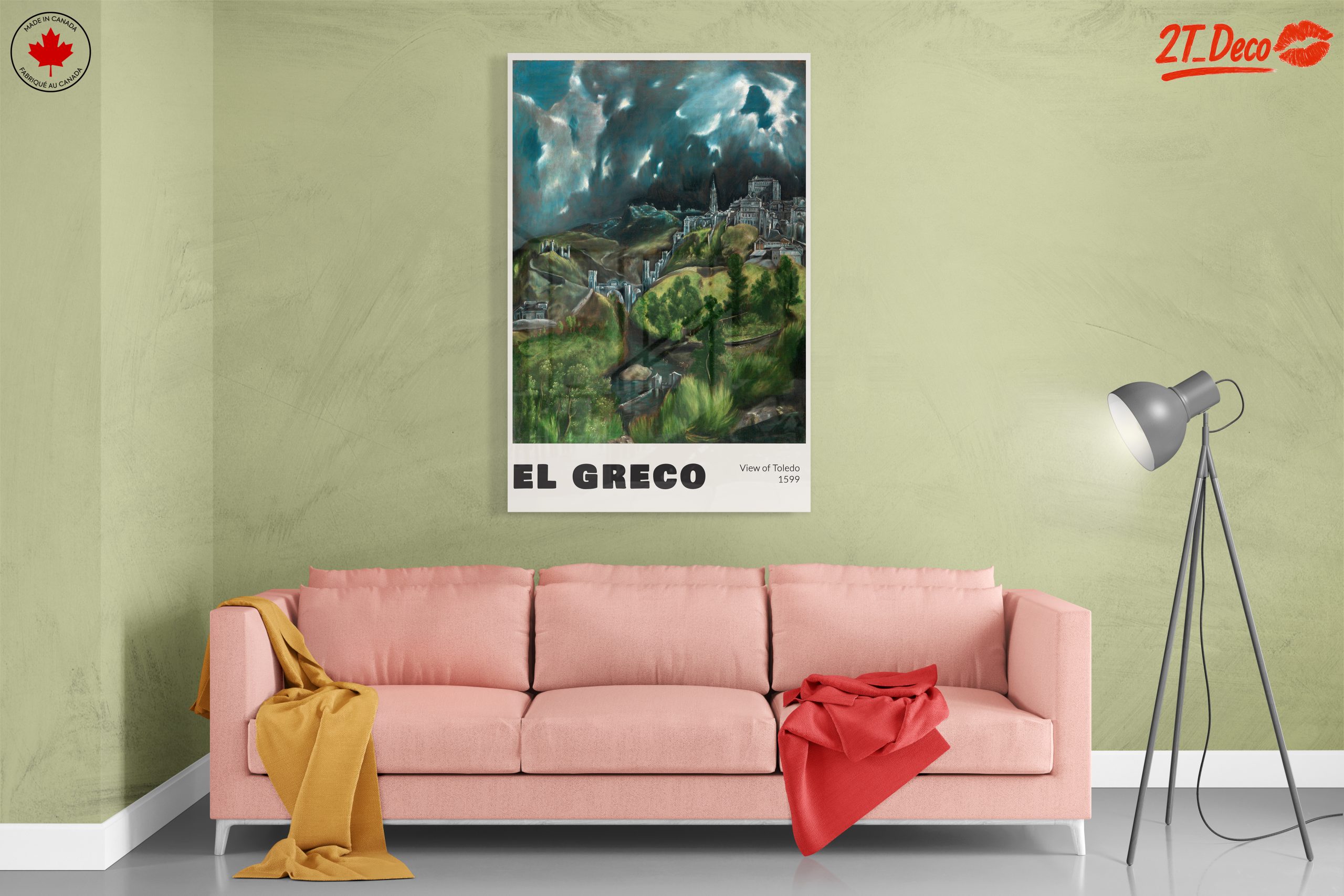 View of Toledo by El Greco - Image 7