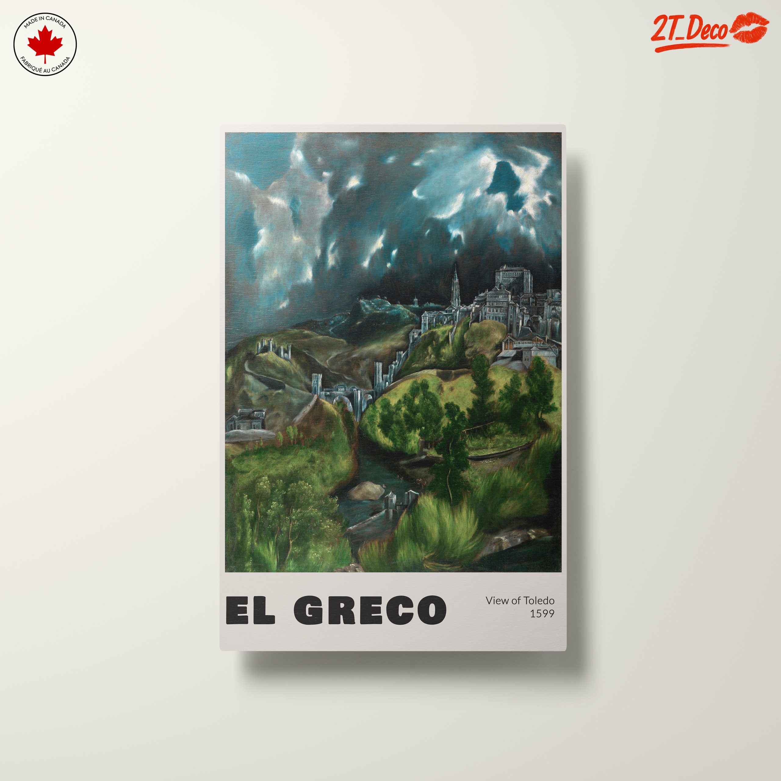 View of Toledo by El Greco - Image 10