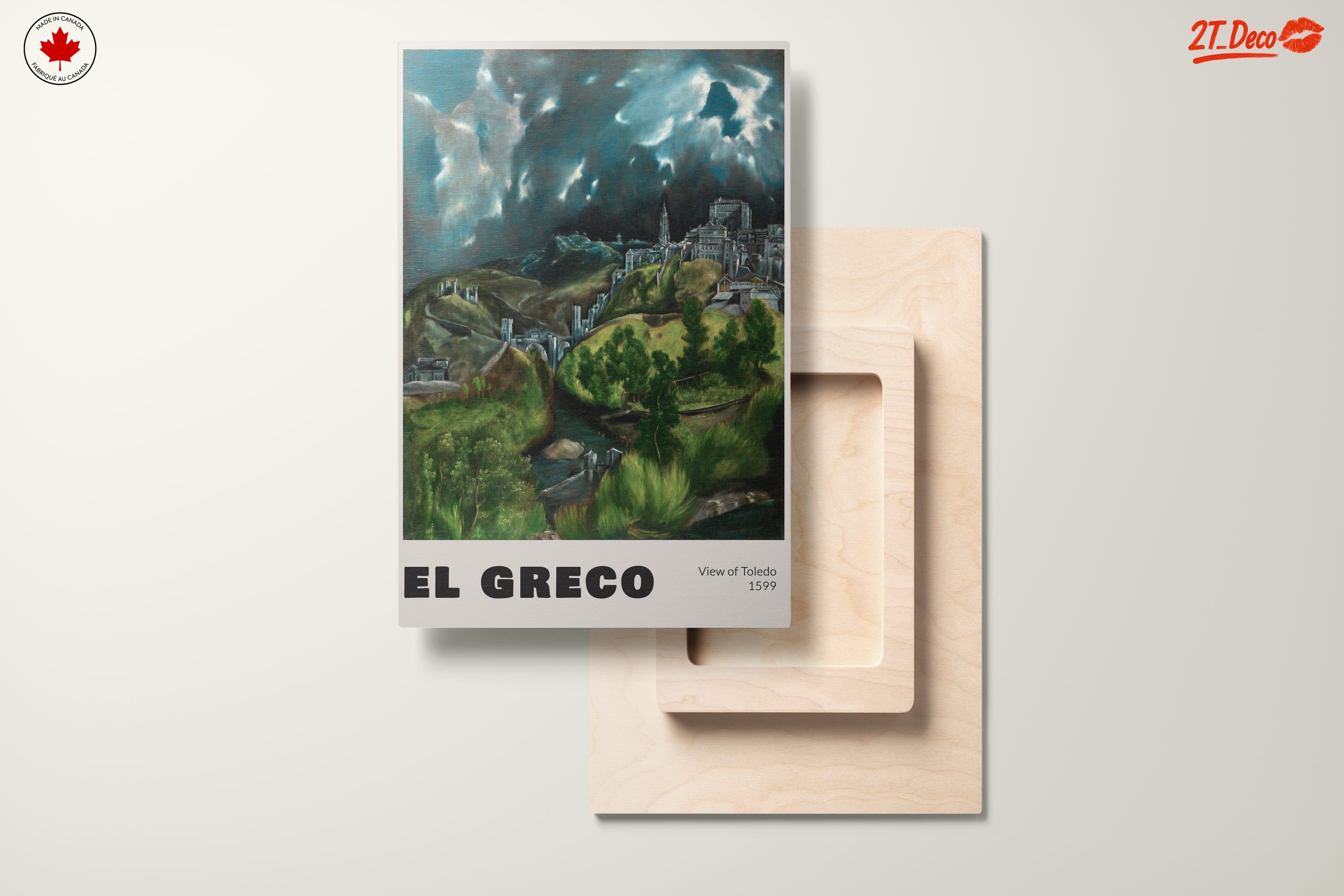 View of Toledo by El Greco - Image 11