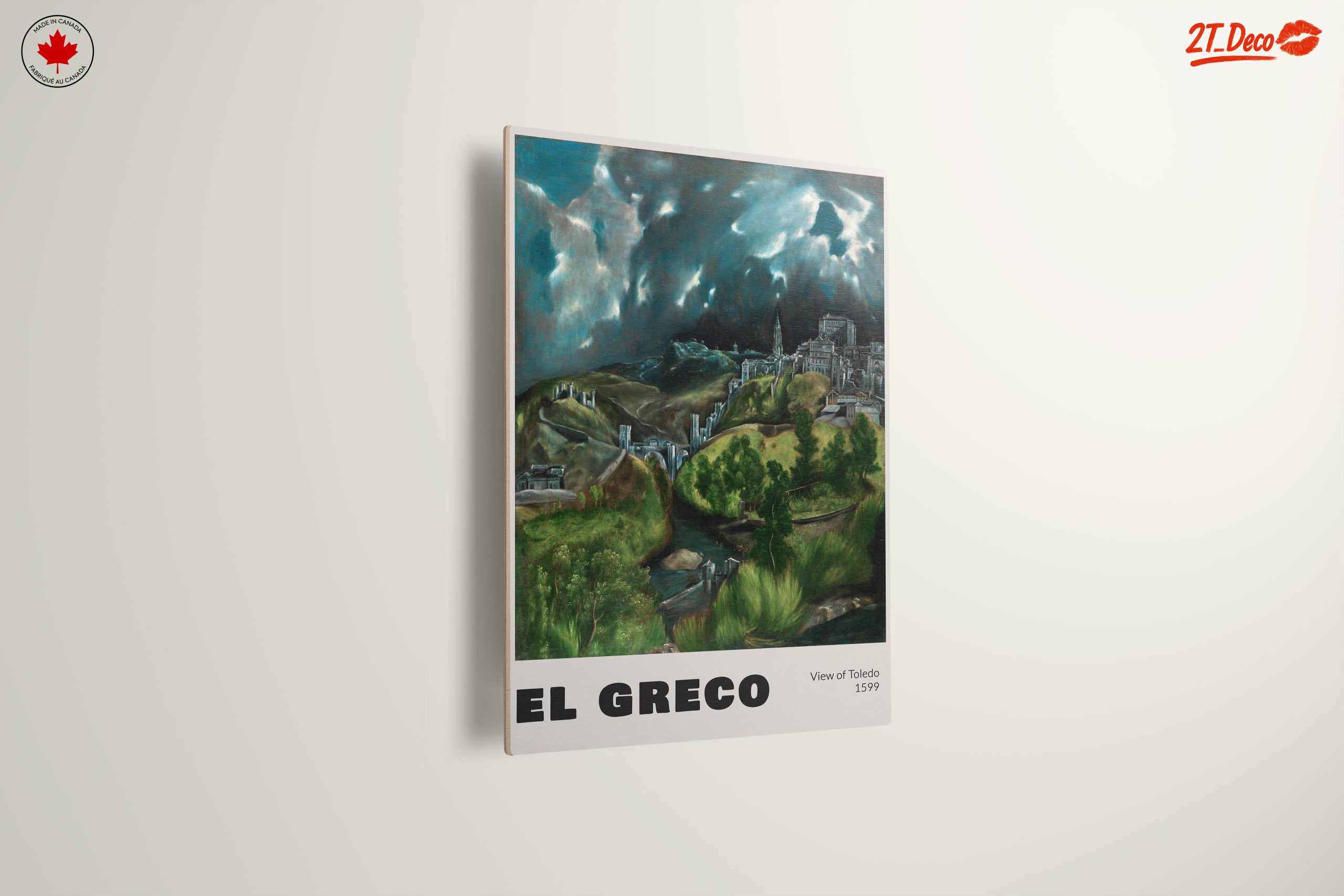 View of Toledo by El Greco - Image 13