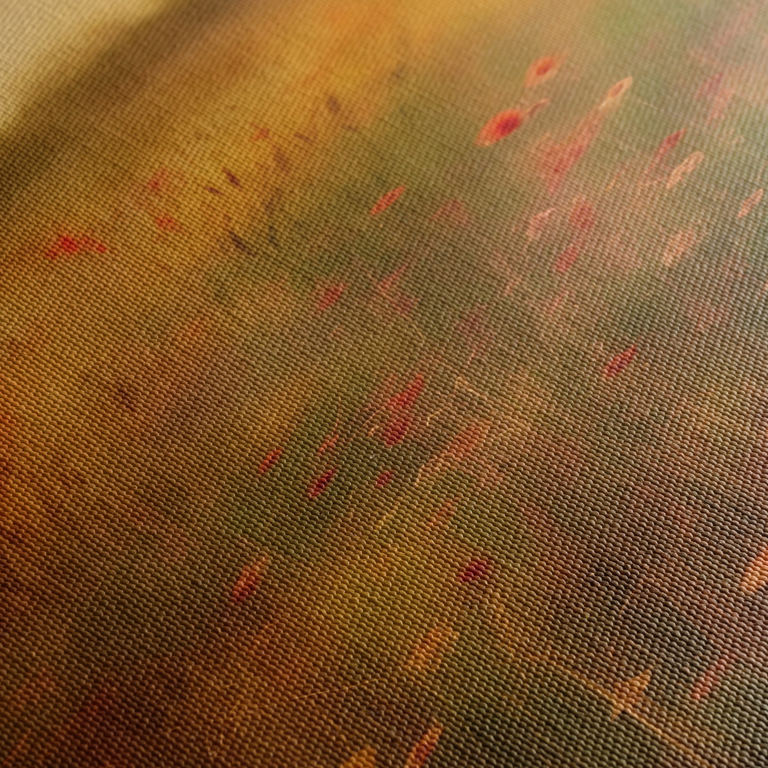 Soft Floral Landscape with Warm Hues - Image 5