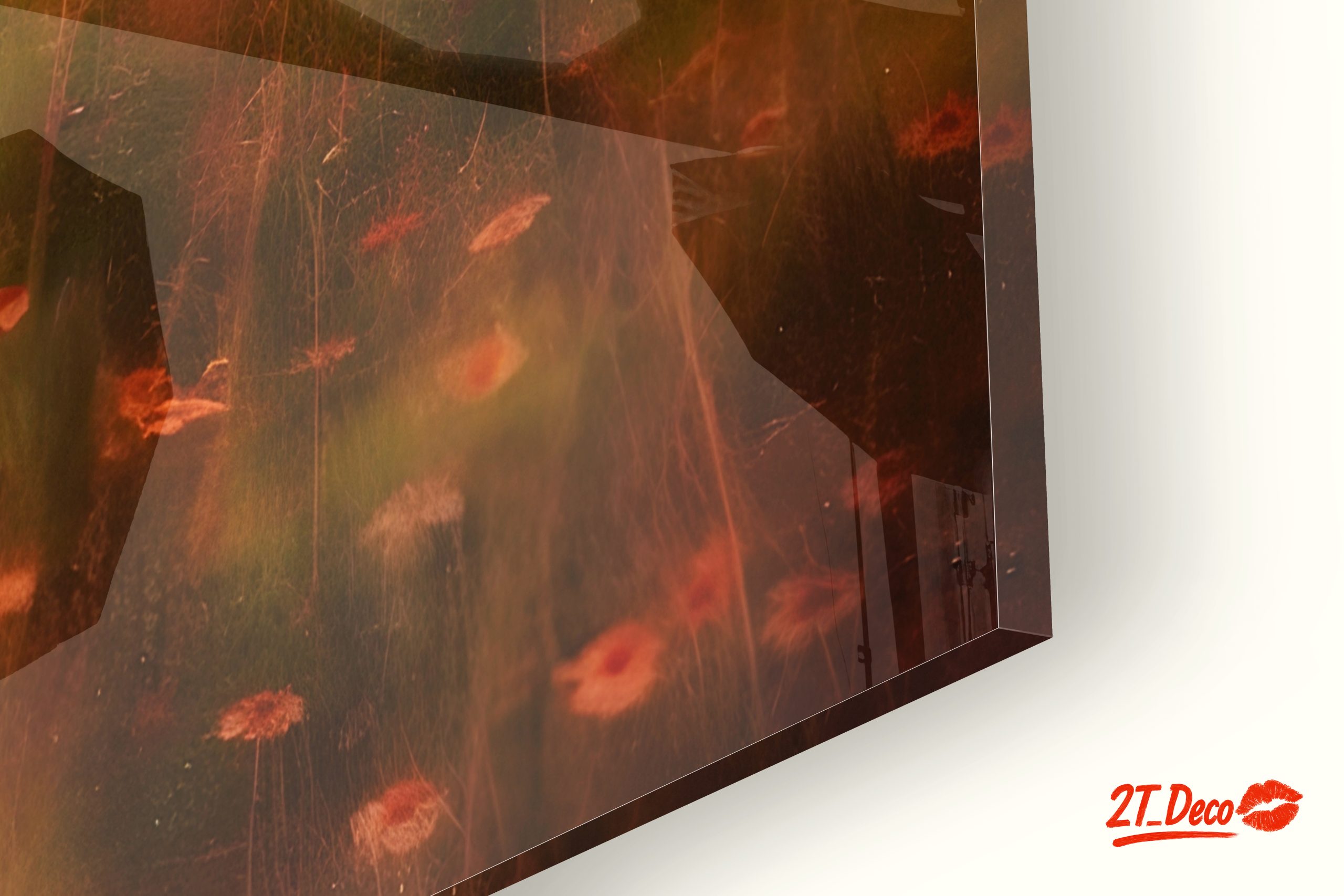 Soft Floral Landscape with Warm Hues - Image 9