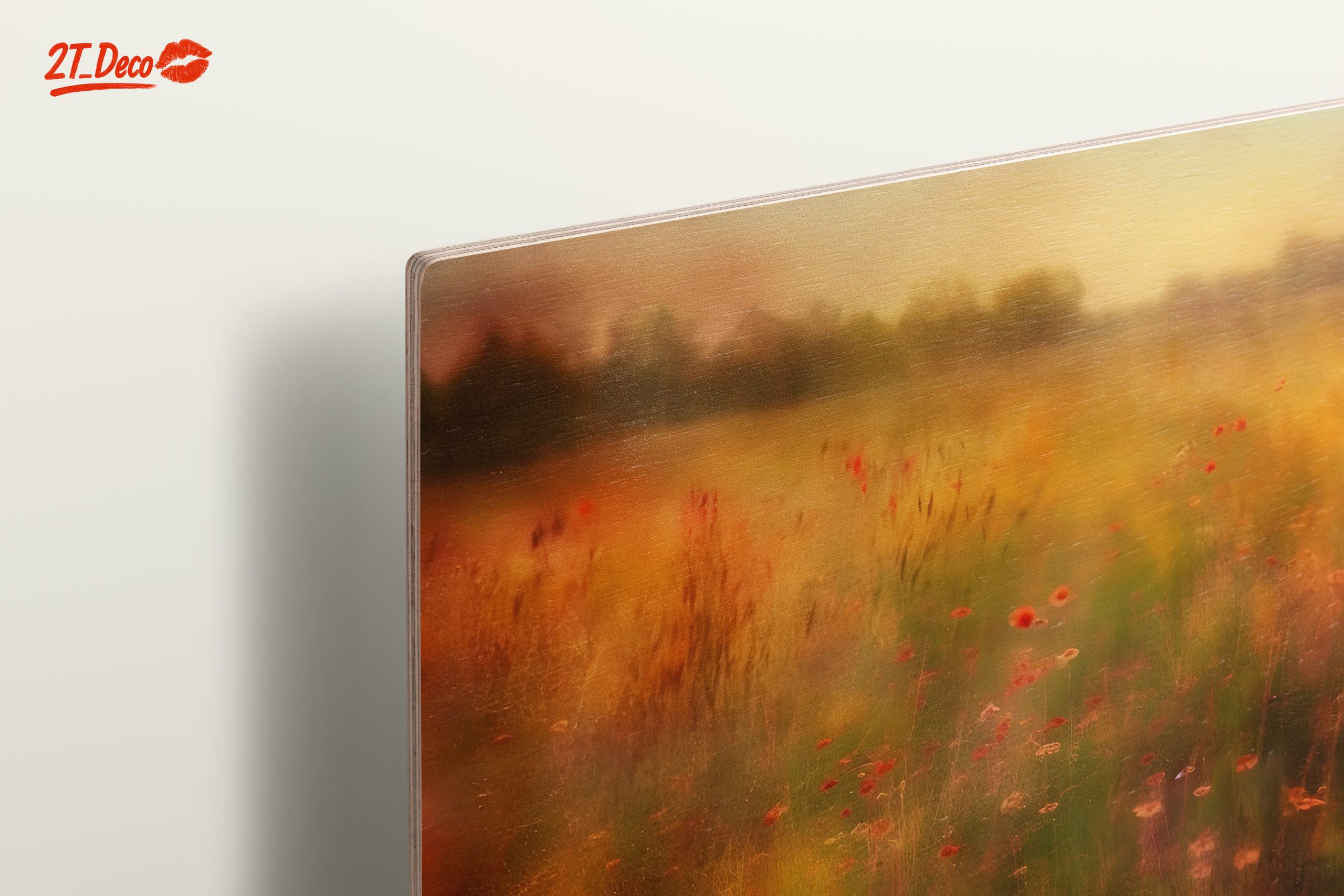 Soft Floral Landscape with Warm Hues - Image 15