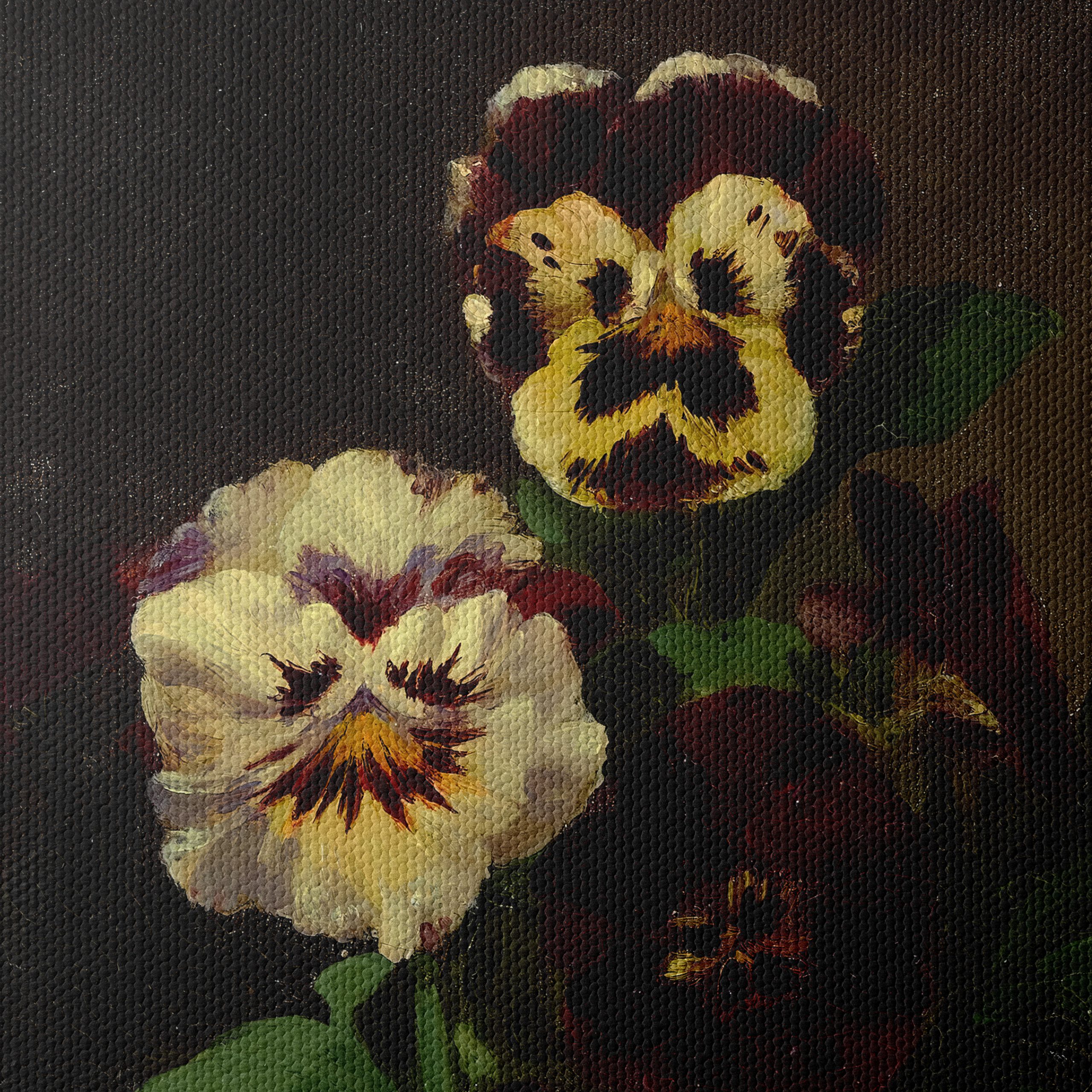 Beautiful Pansy Flower Art for Home Decor - Image 4