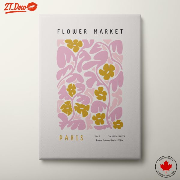 Flower Market Design Inspired by Tropical Gardens in Paris
