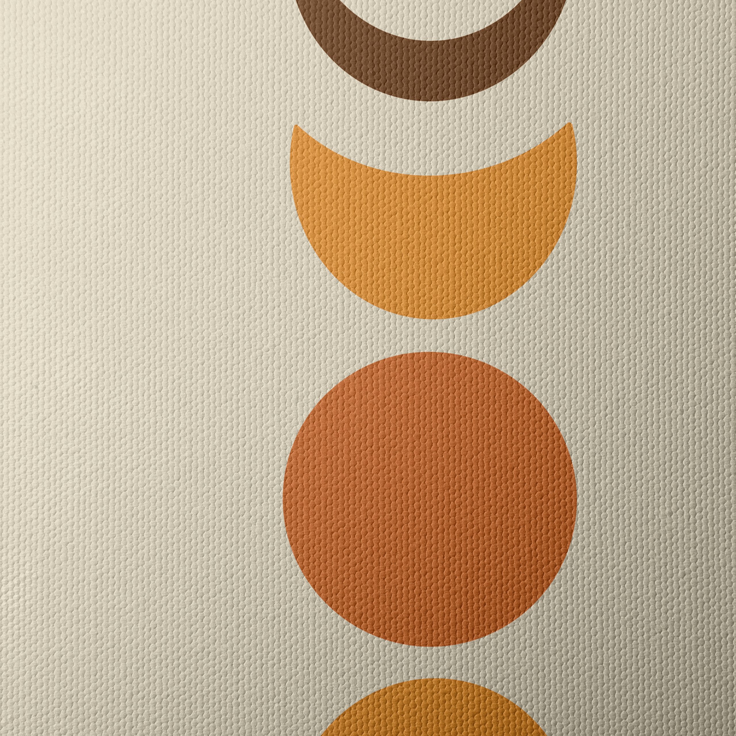 Geometric Abstract Design in Warm Colors - Image 4