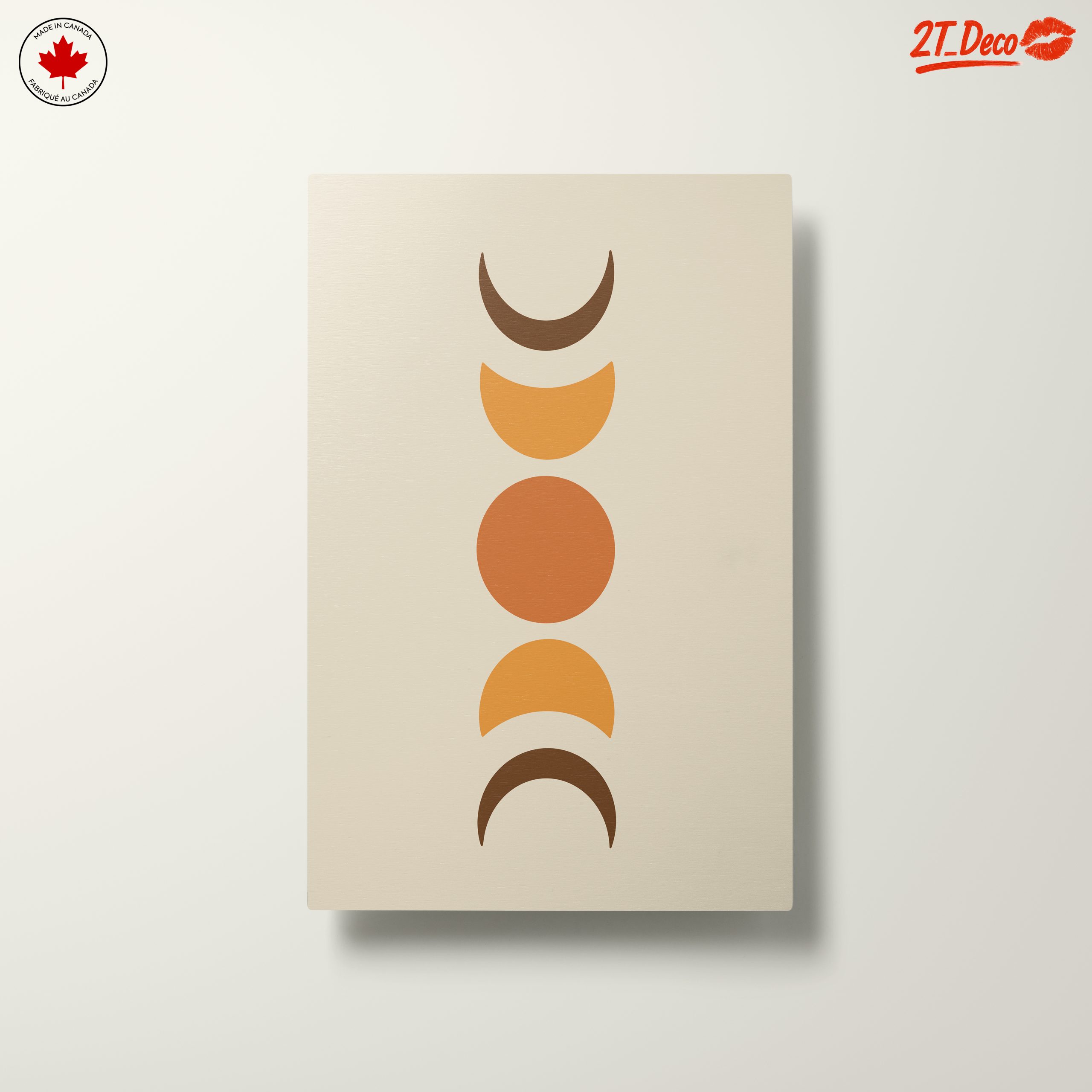 Geometric Abstract Design in Warm Colors - Image 10