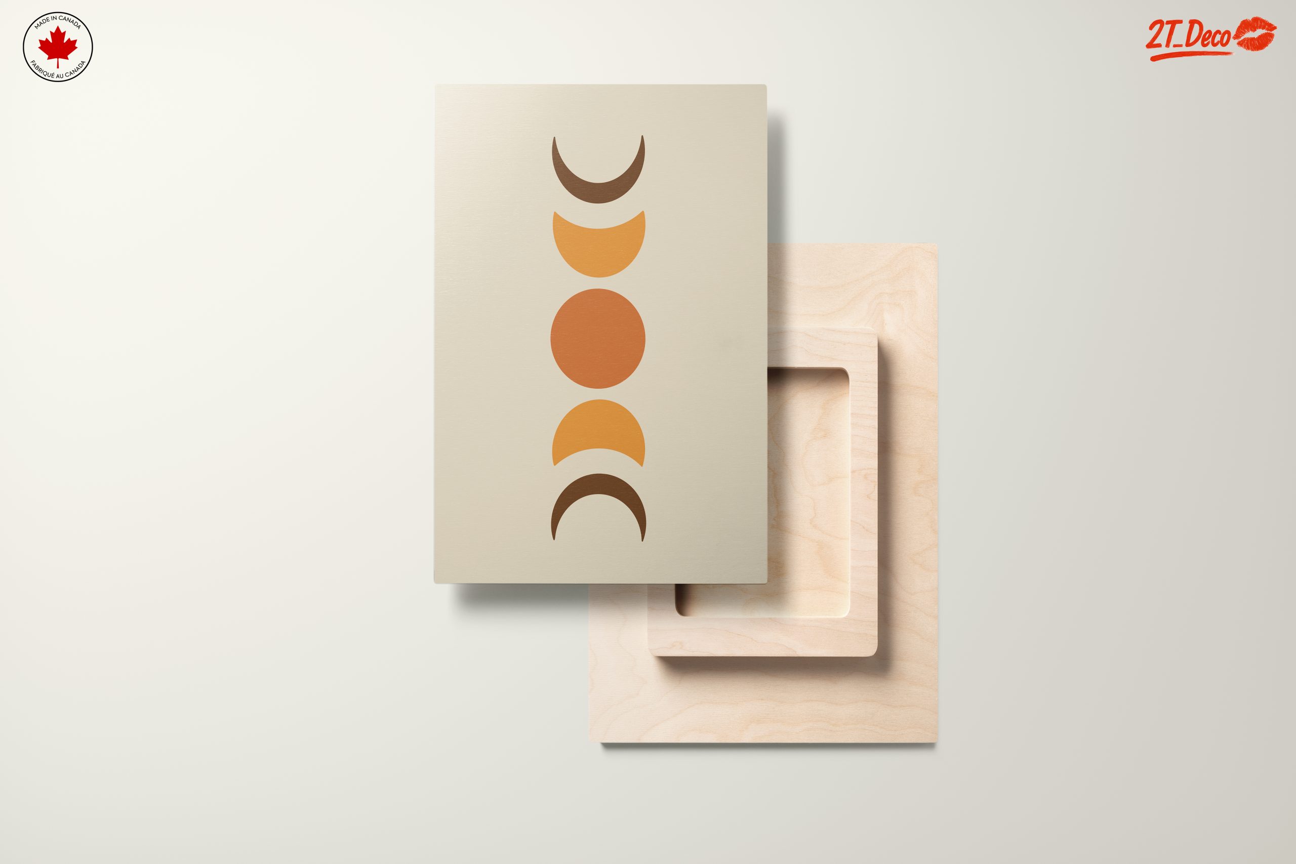 Geometric Abstract Design in Warm Colors - Image 11