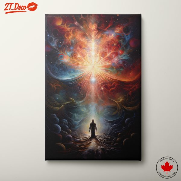 Vibrant Cosmic Abstract Artwork