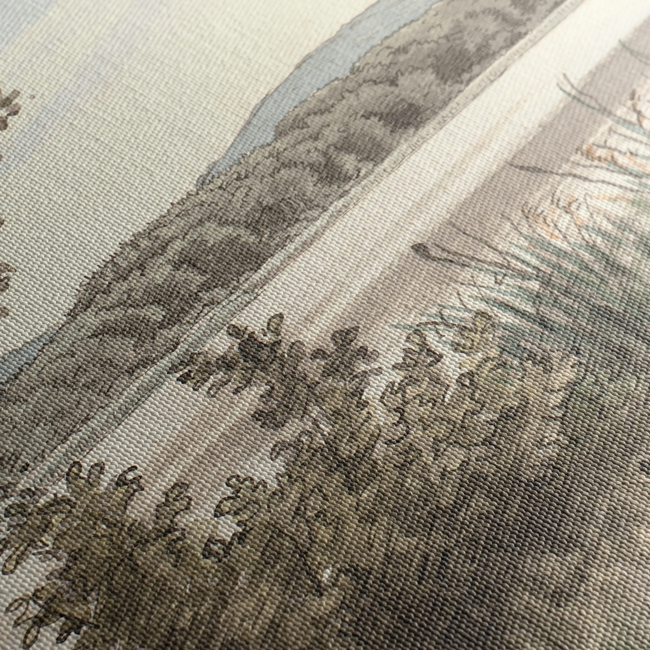 Serene Abstract Landscape with Water and Trees - Image 5