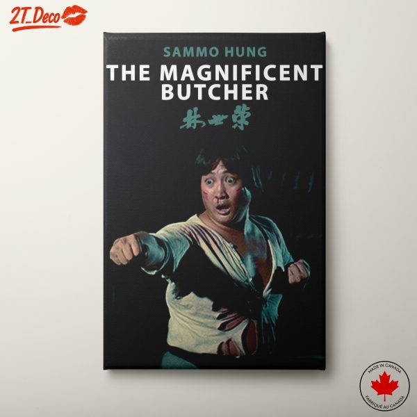 Sammo Hung in The Magnificent Butcher Anime Inspired Art
