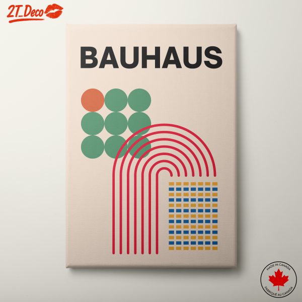 Bauhaus Geometric Design Artwork 1923