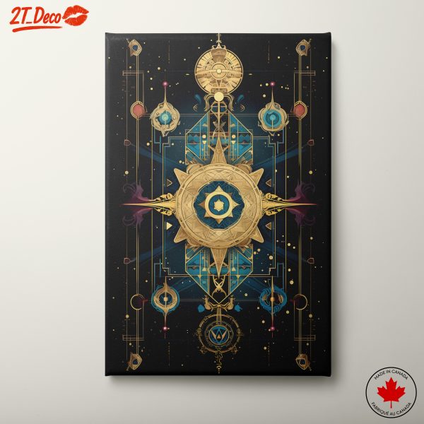 Intricate Celestial Abstract Design 3