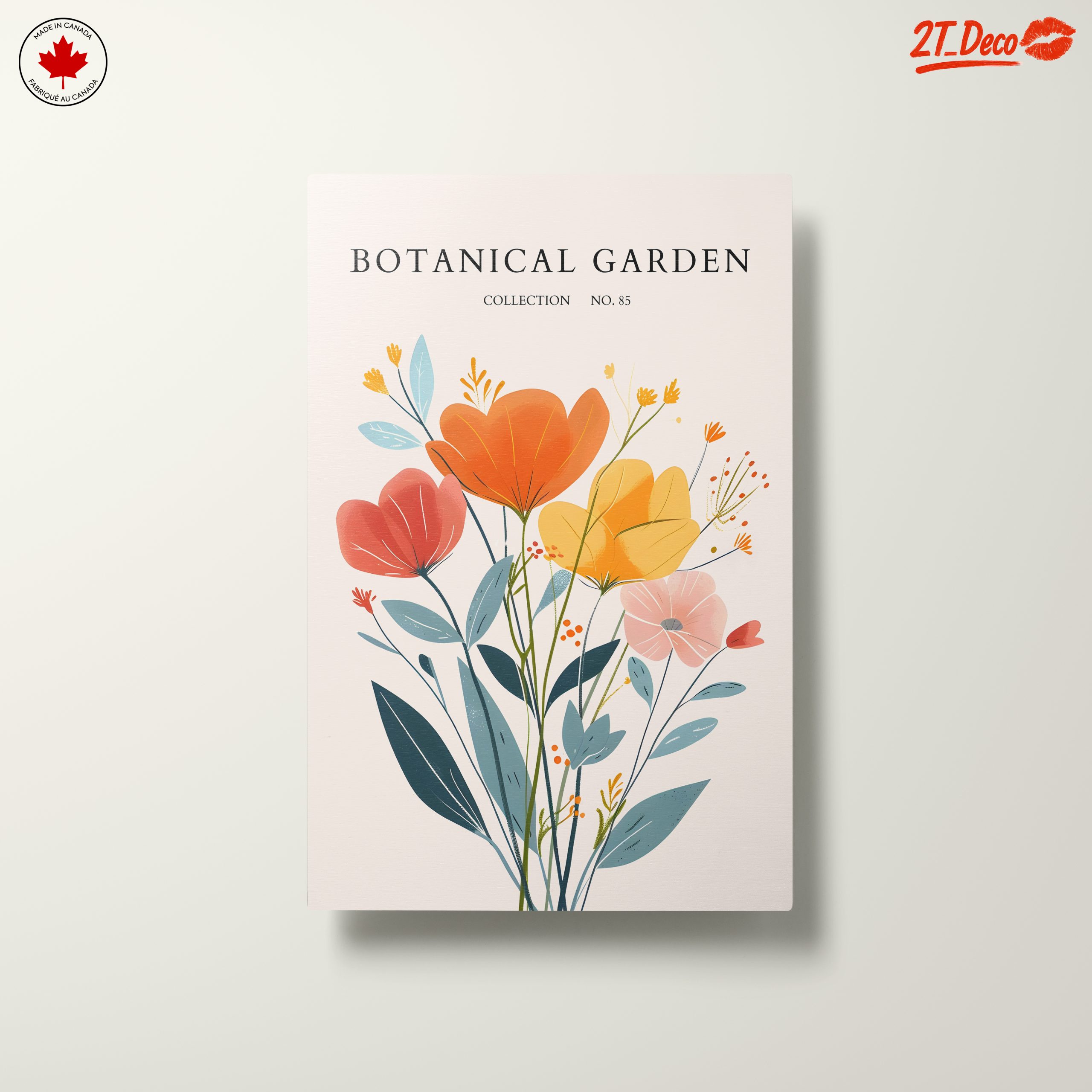 Vibrant Botanical Garden Artwork 3 - Image 10