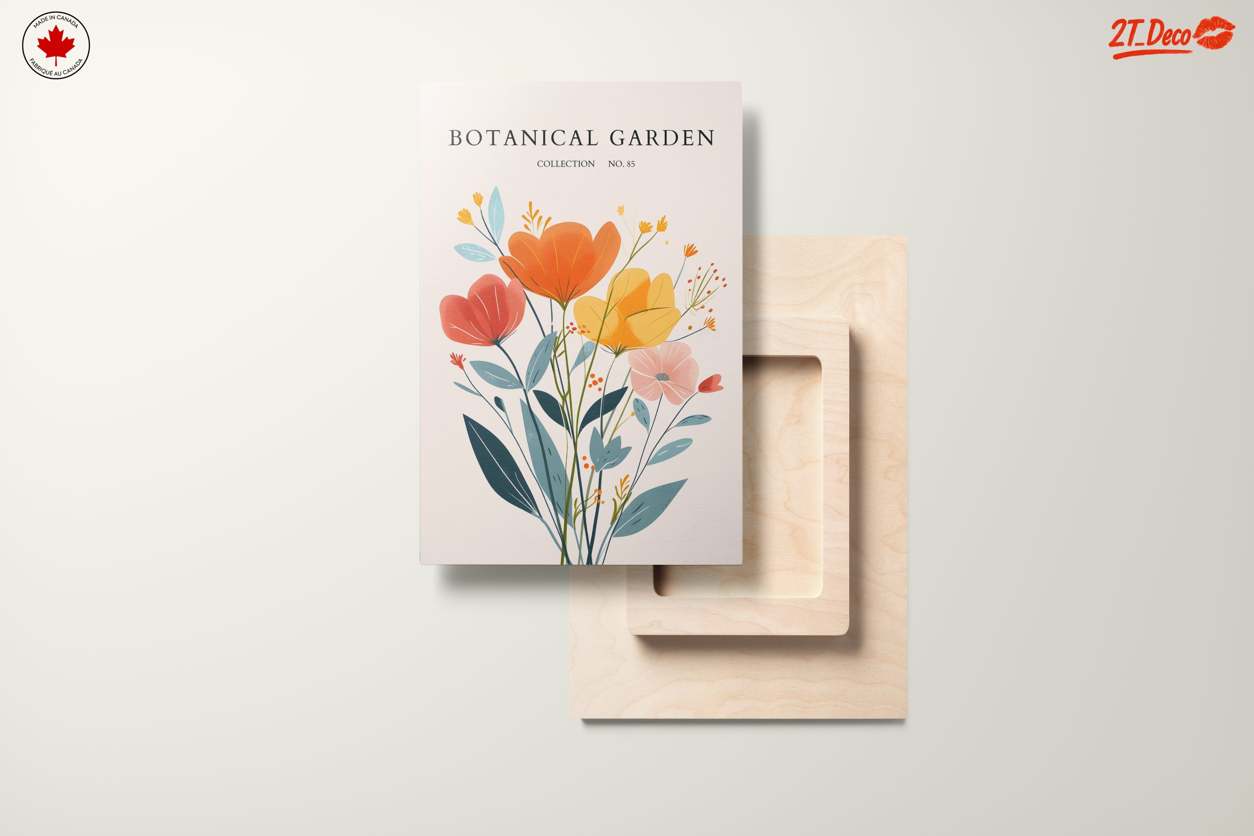 Vibrant Botanical Garden Artwork 3 - Image 11