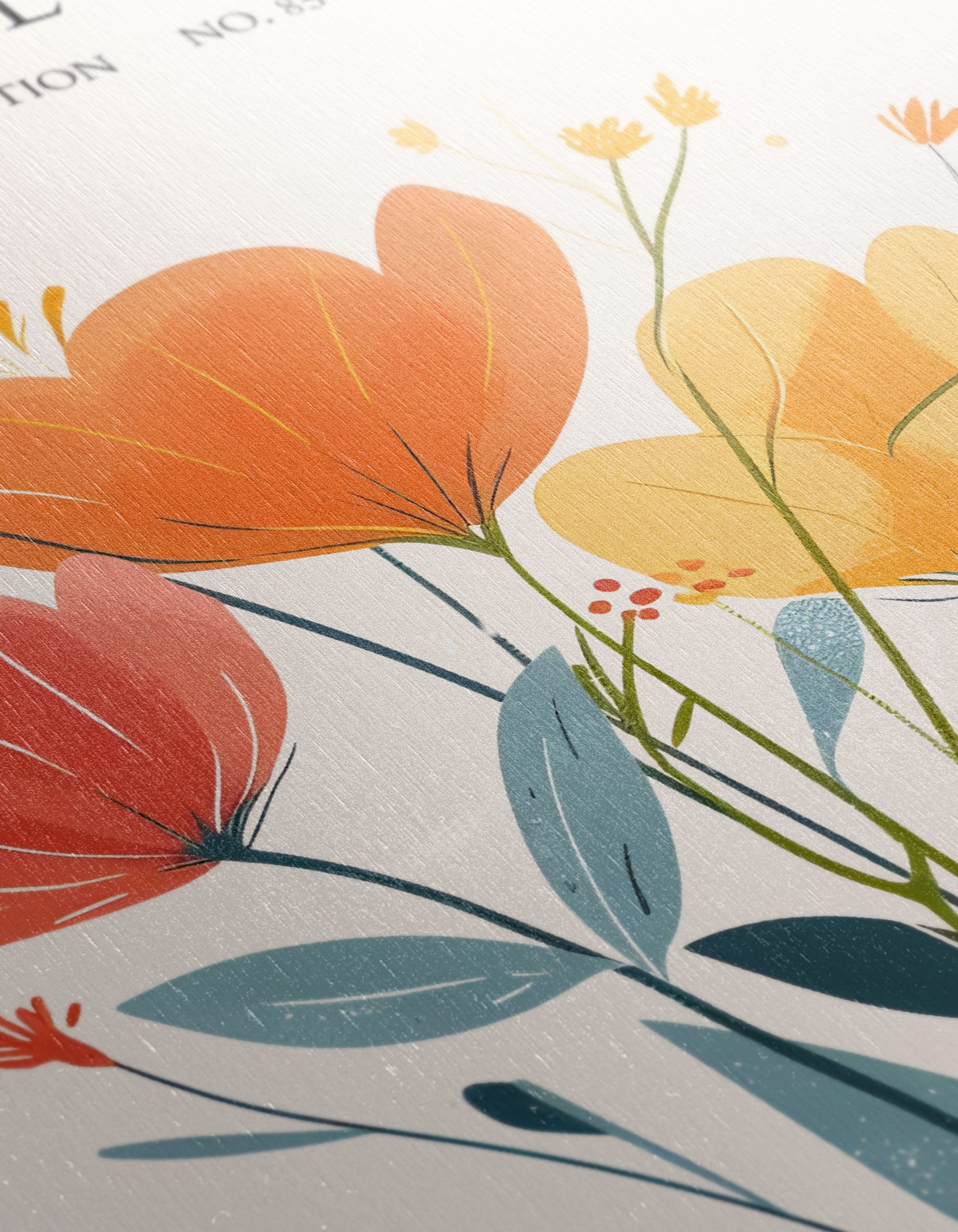 Vibrant Botanical Garden Artwork 3 - Image 12
