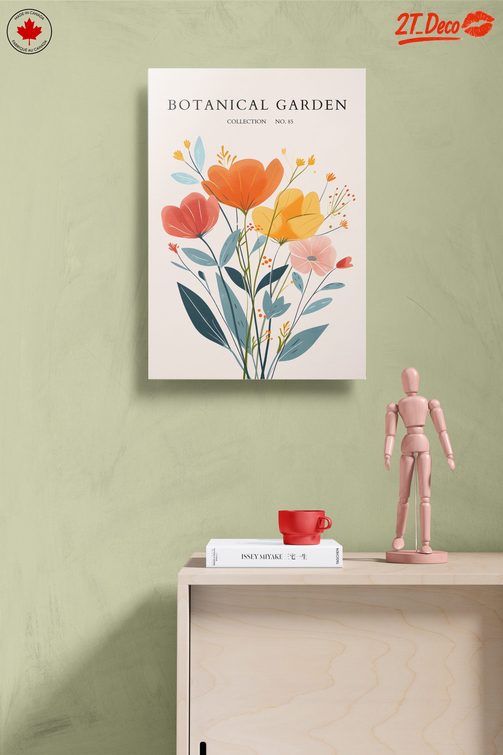 Vibrant Botanical Garden Artwork 3 - Image 14
