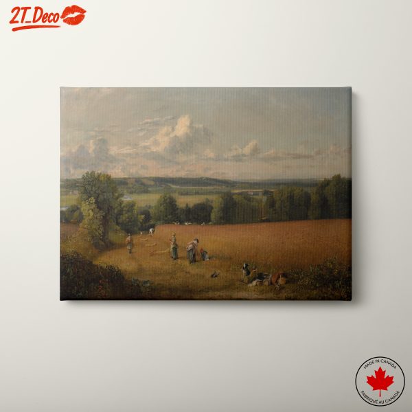 Rural Landscape with Figures in Field