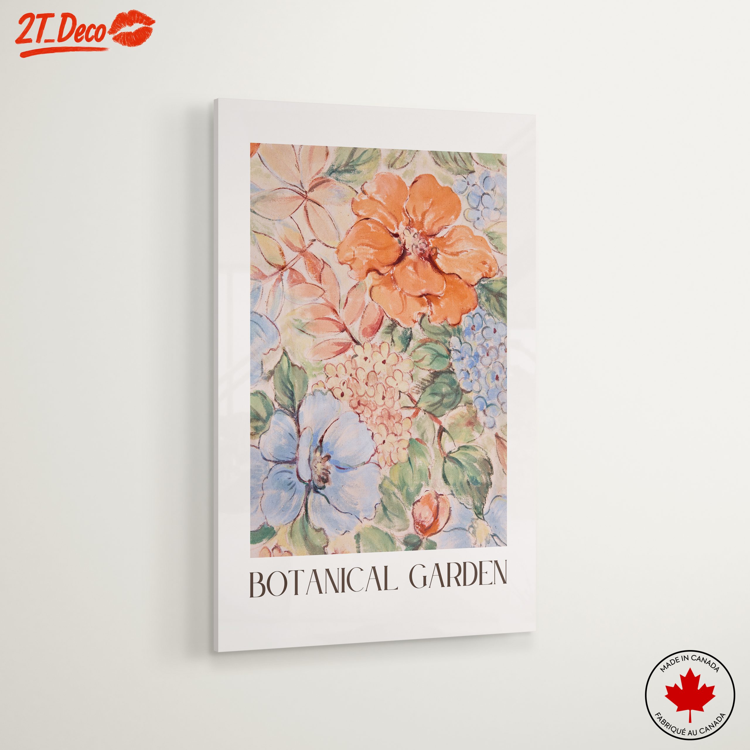 Vibrant Botanical Garden Art - Image 6