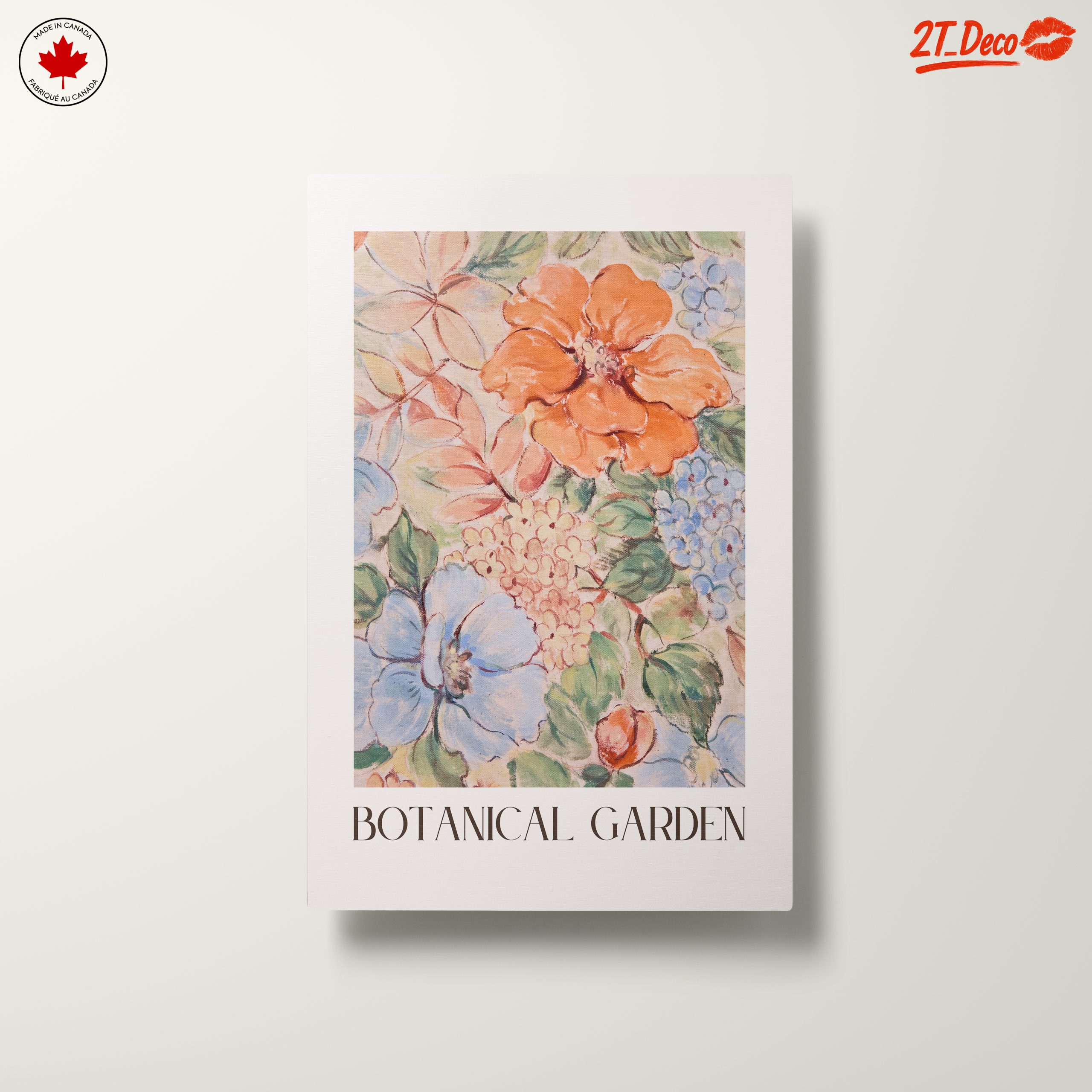 Vibrant Botanical Garden Art - Image 10