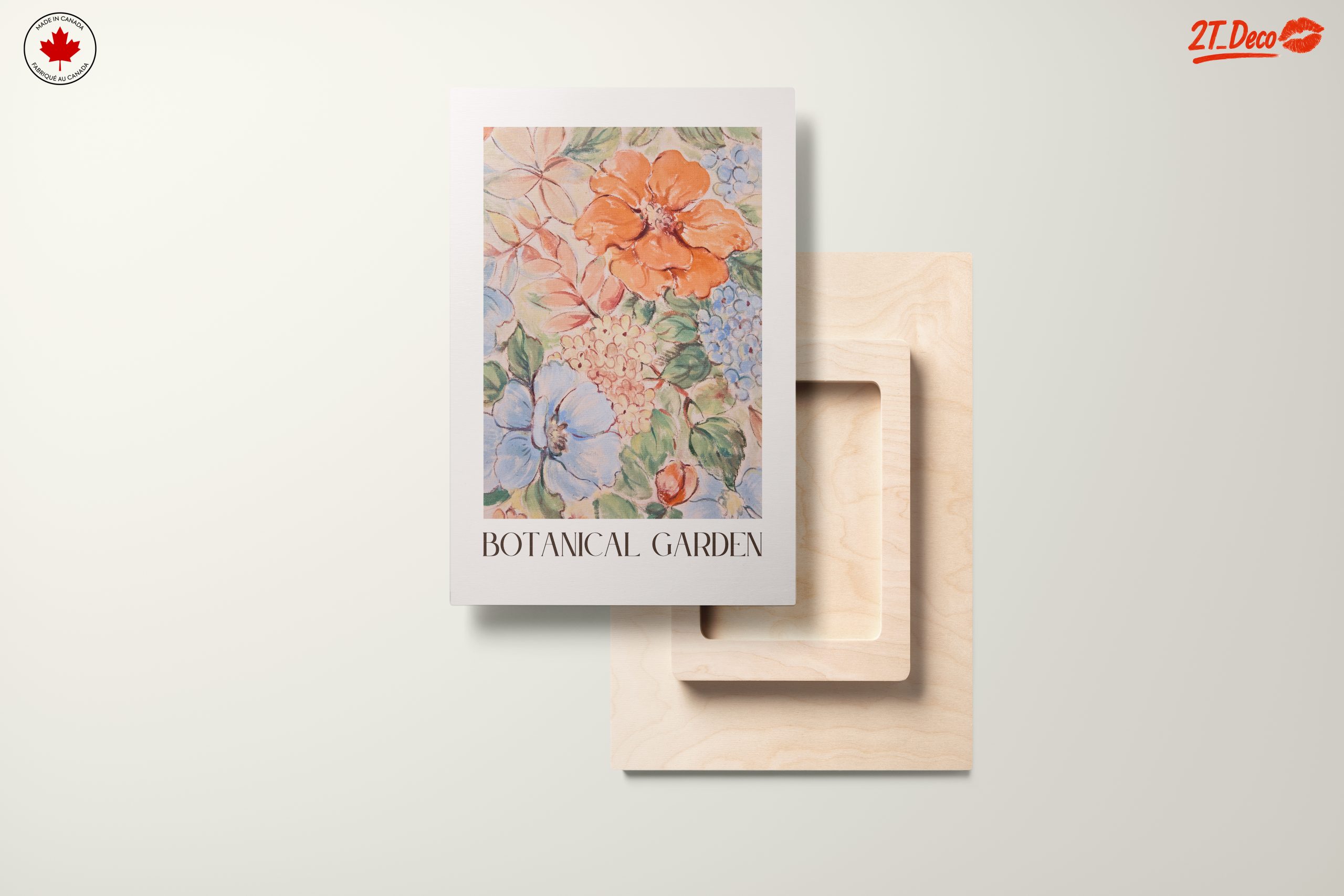 Vibrant Botanical Garden Art - Image 11