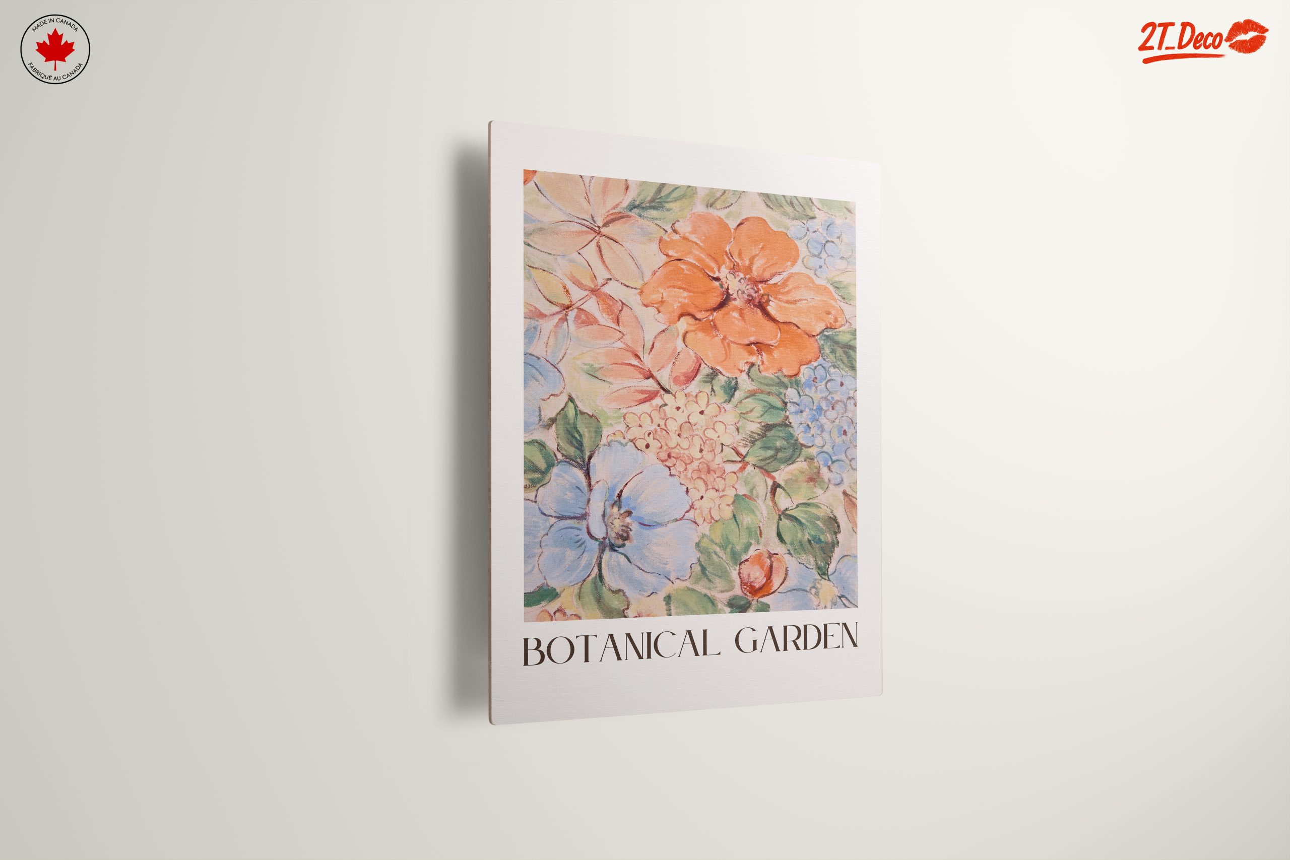 Vibrant Botanical Garden Art - Image 13