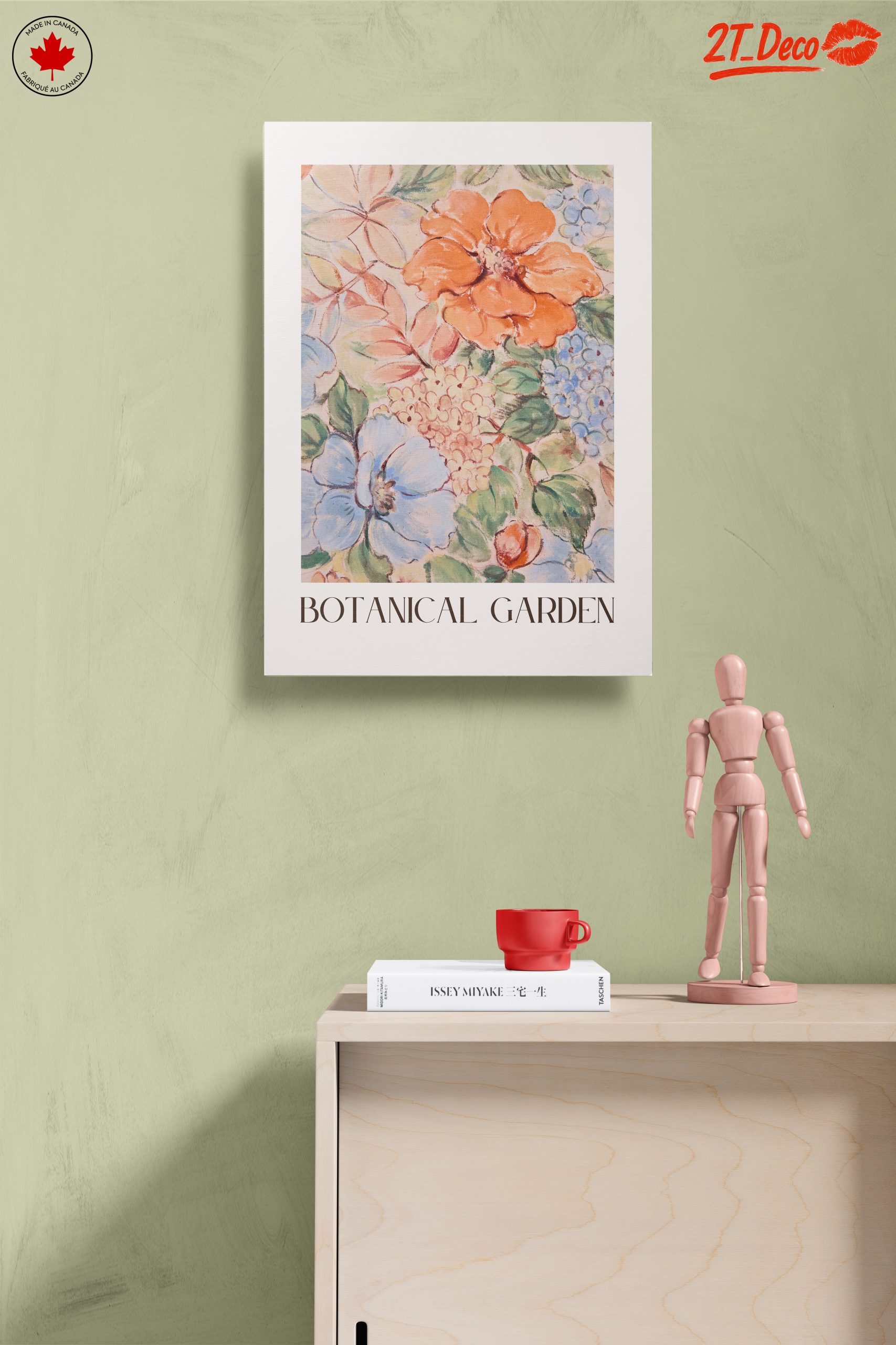 Vibrant Botanical Garden Art - Image 14