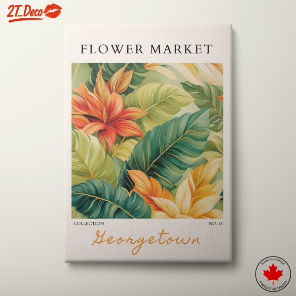 Flower Market Georgetown Art
