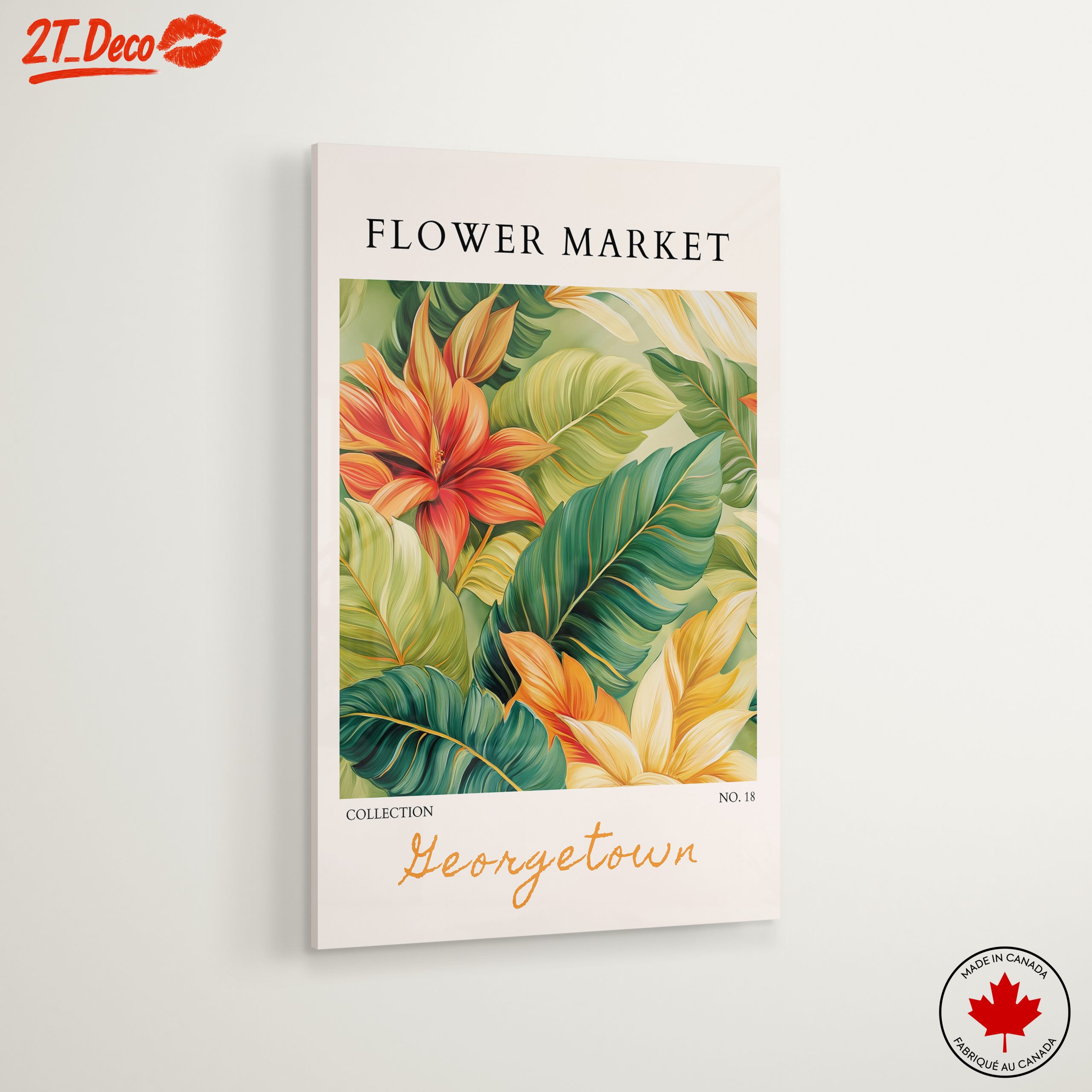 Flower Market Georgetown Art - Image 6