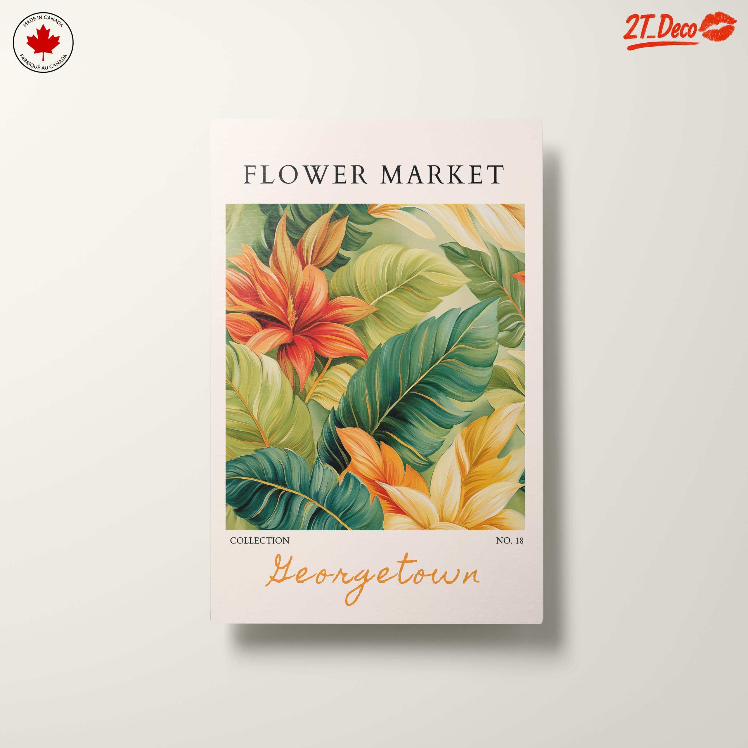 Flower Market Georgetown Art - Image 10