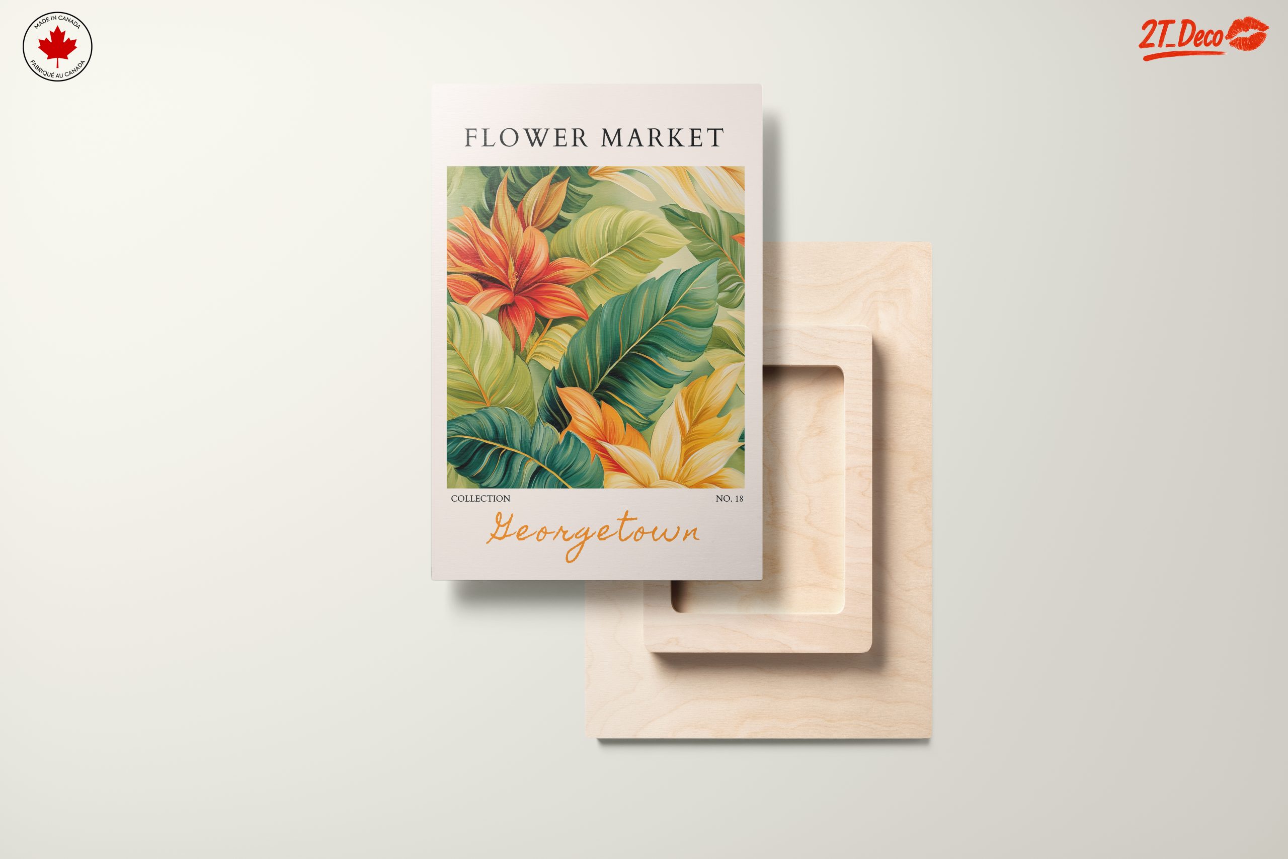 Flower Market Georgetown Art - Image 11
