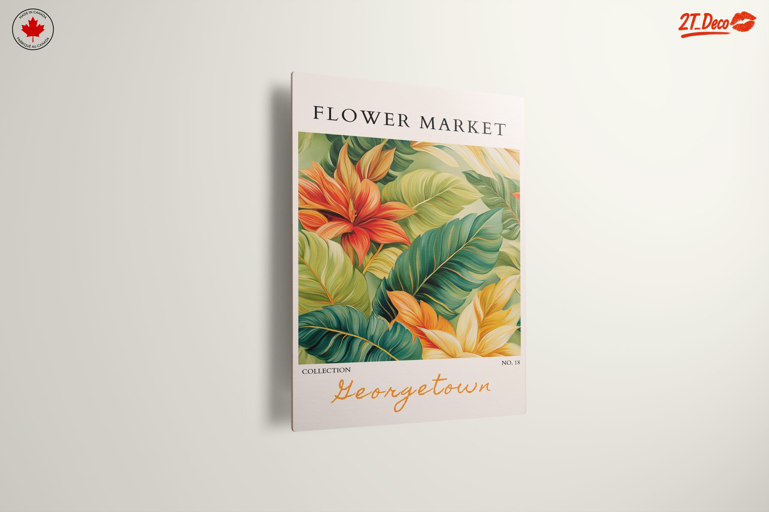 Flower Market Georgetown Art - Image 13