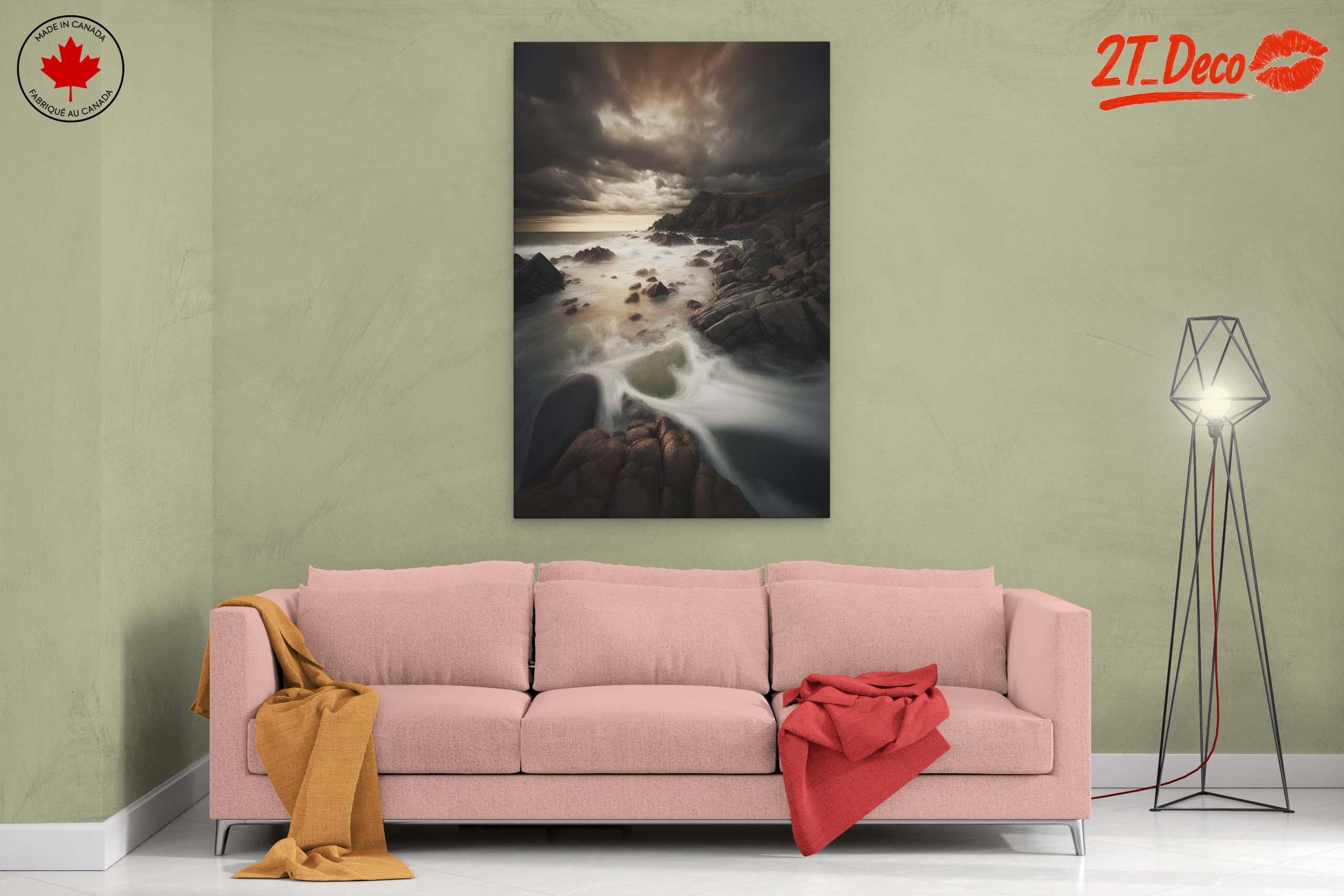 Dramatic Abstract Coastal Landscape - Image 2
