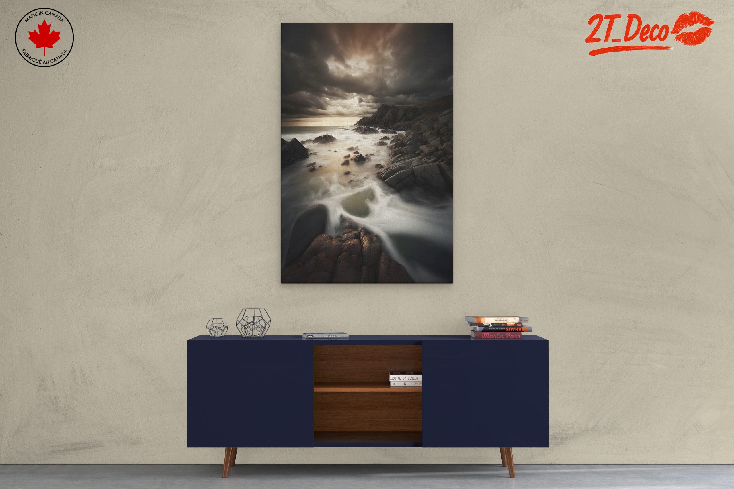 Dramatic Abstract Coastal Landscape - Image 3