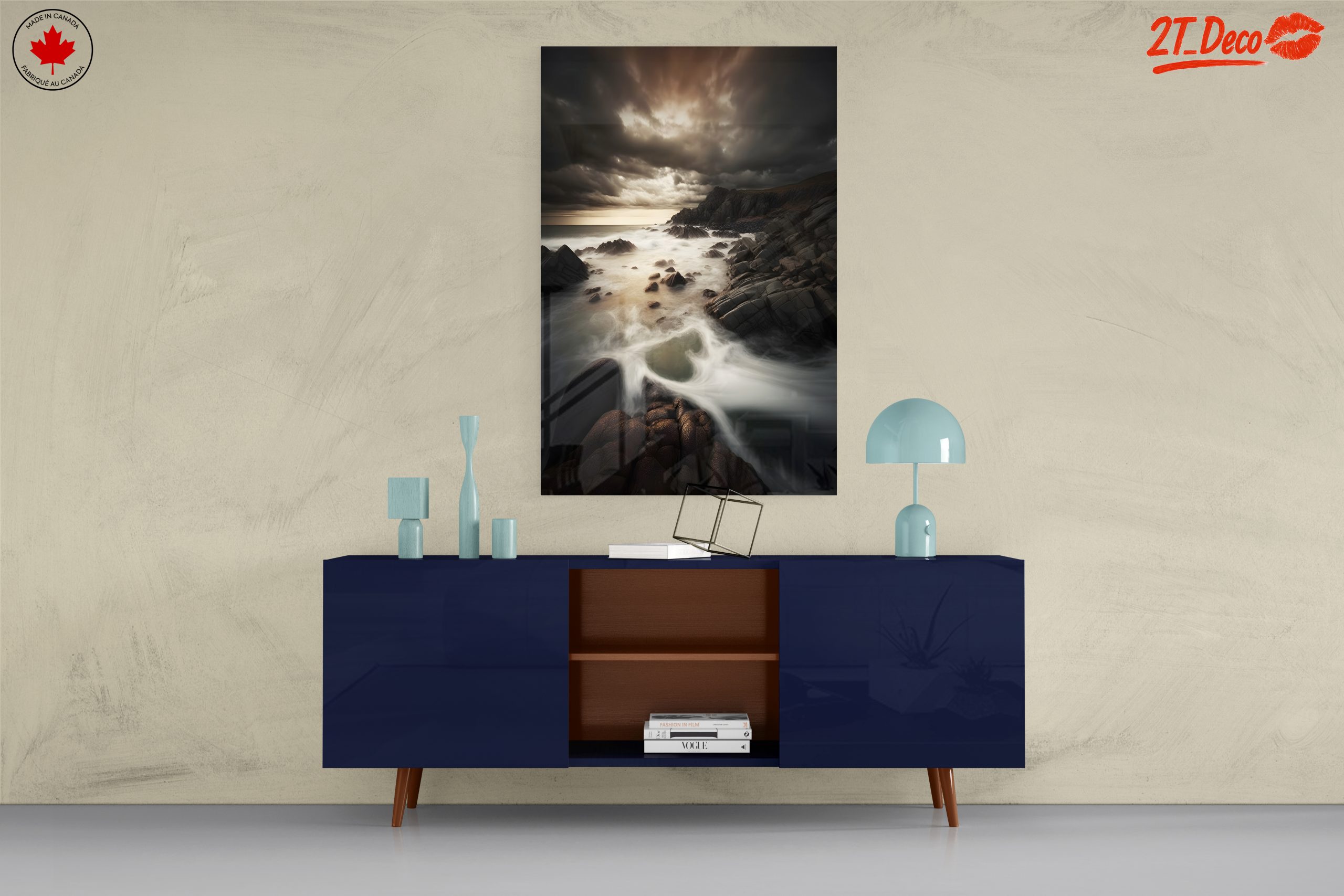 Dramatic Abstract Coastal Landscape - Image 8
