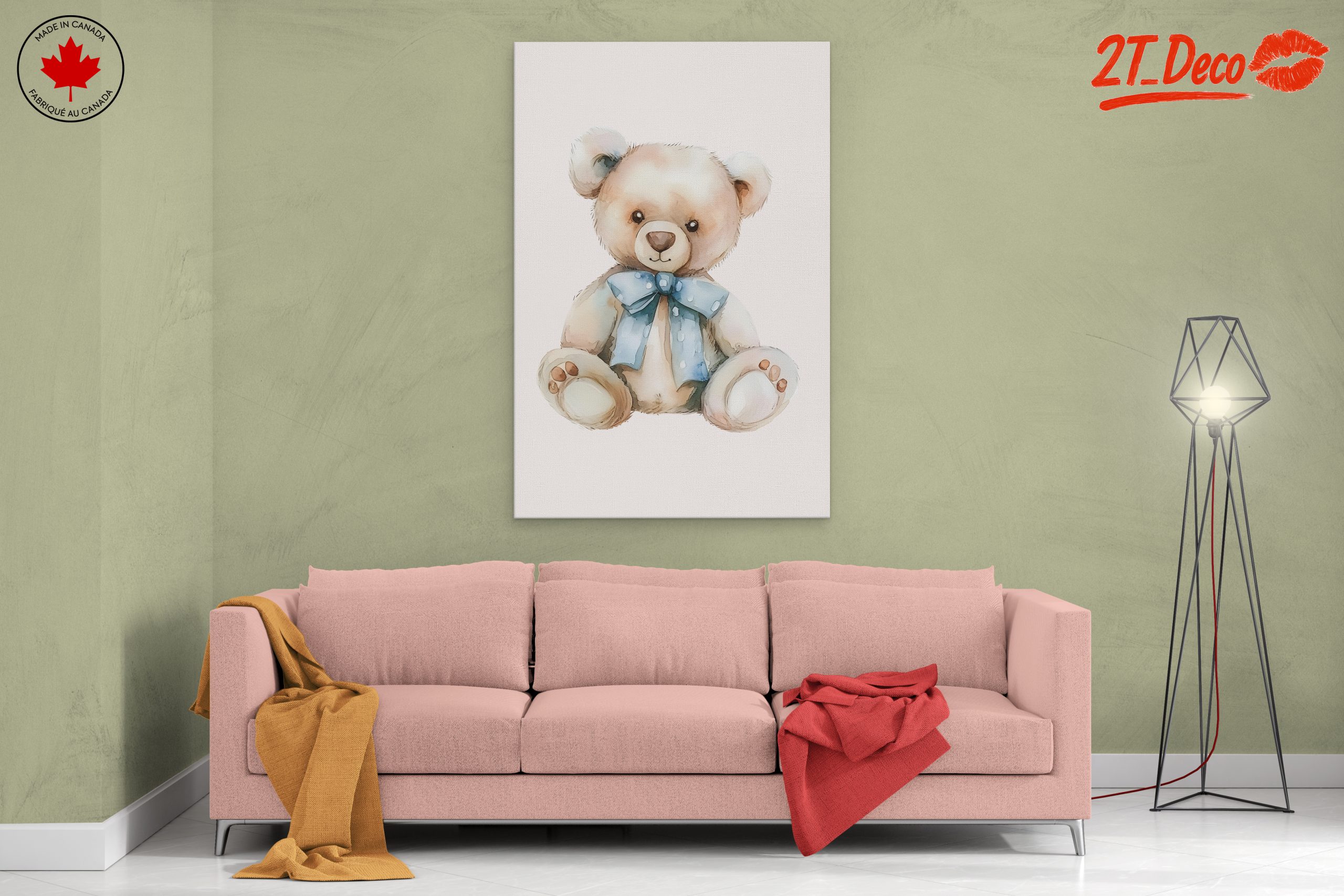Adorable Teddy Bear Illustration - Image 2