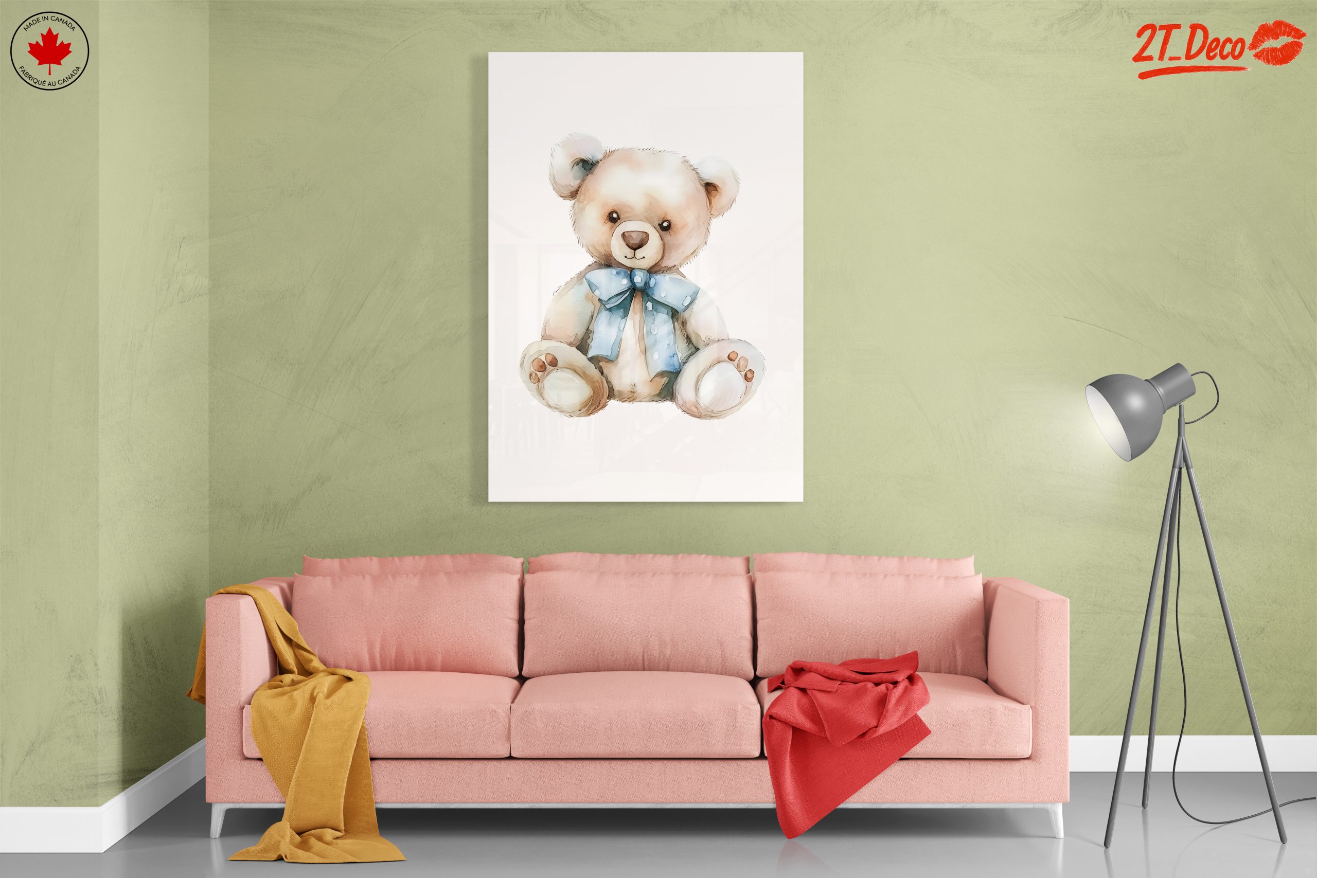 Adorable Teddy Bear Illustration - Image 7