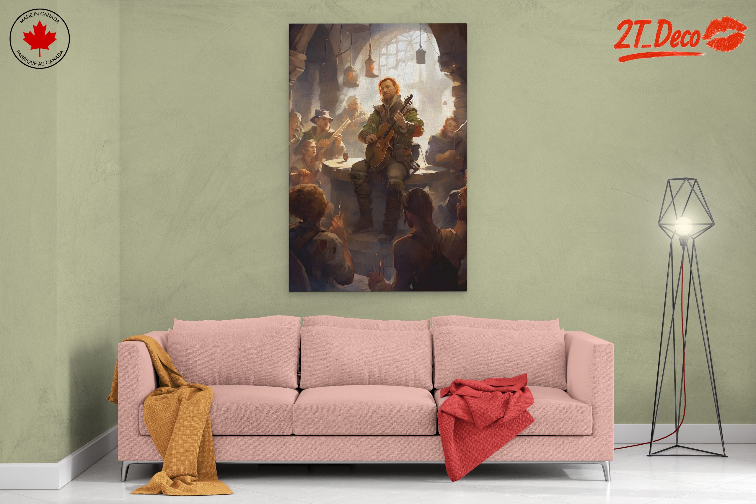 Fantasy Character Performing Music - Image 2